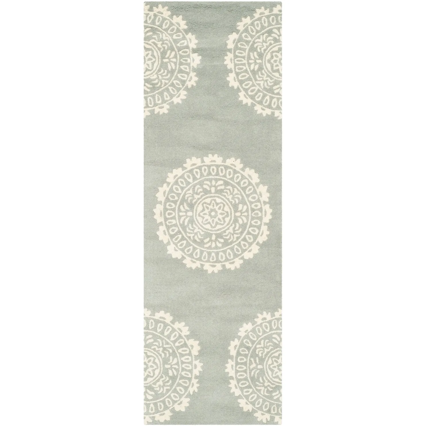 SAFAVIEH Handmade Bella Heerine Modern Floral Wool Rug