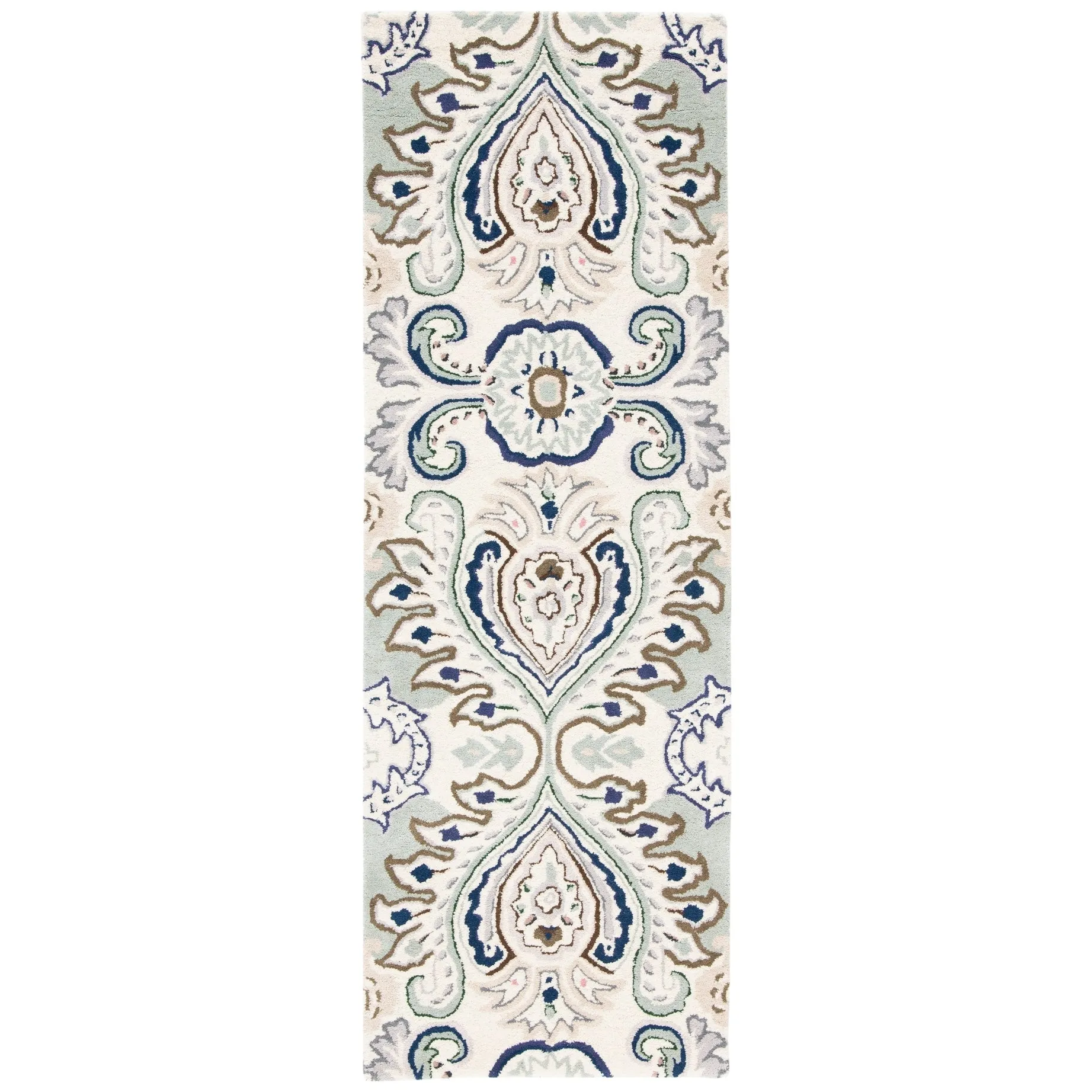 SAFAVIEH Handmade Bella Manjulata Floral Wool Rug