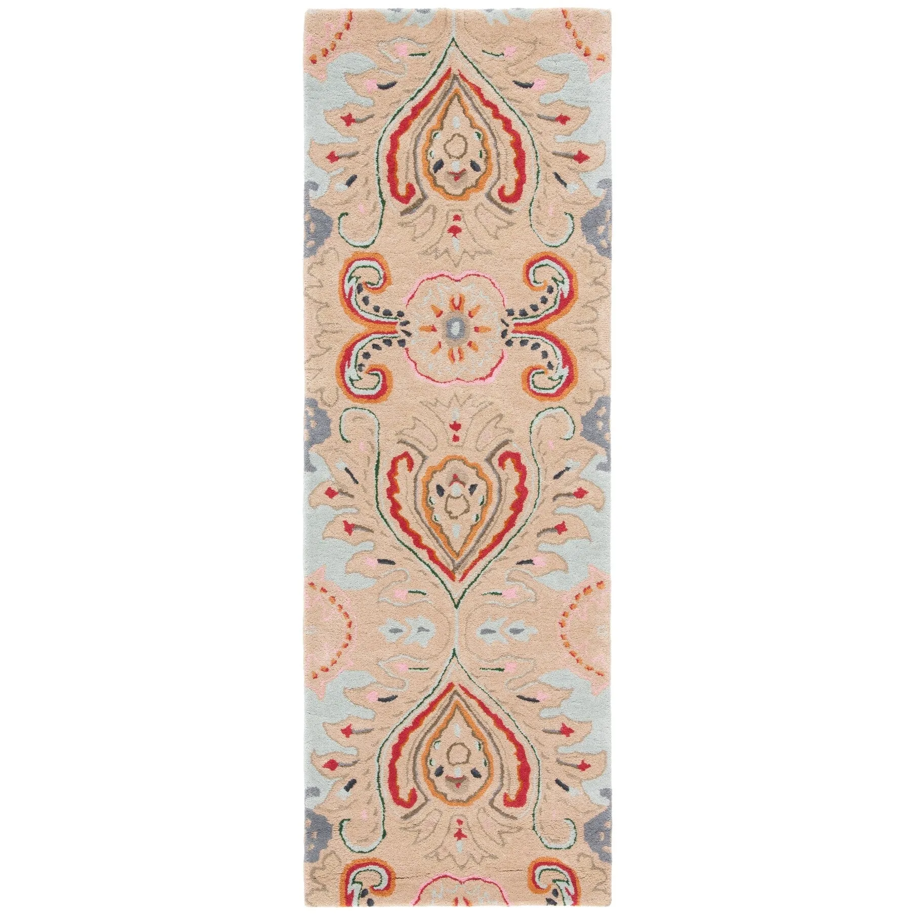 SAFAVIEH Handmade Bella Manjulata Floral Wool Rug