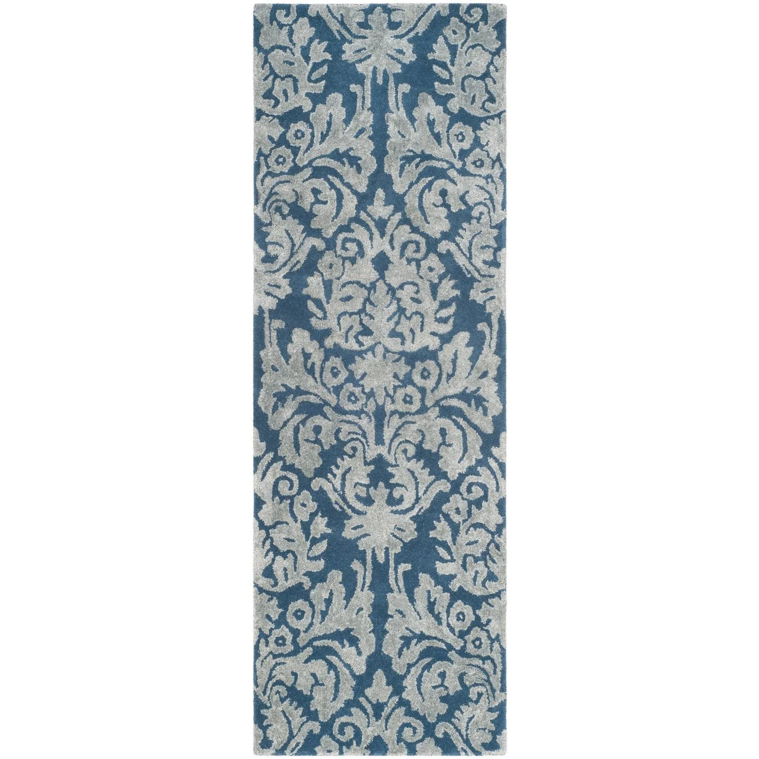 SAFAVIEH Handmade Bella Trea Modern Floral Wool Rug