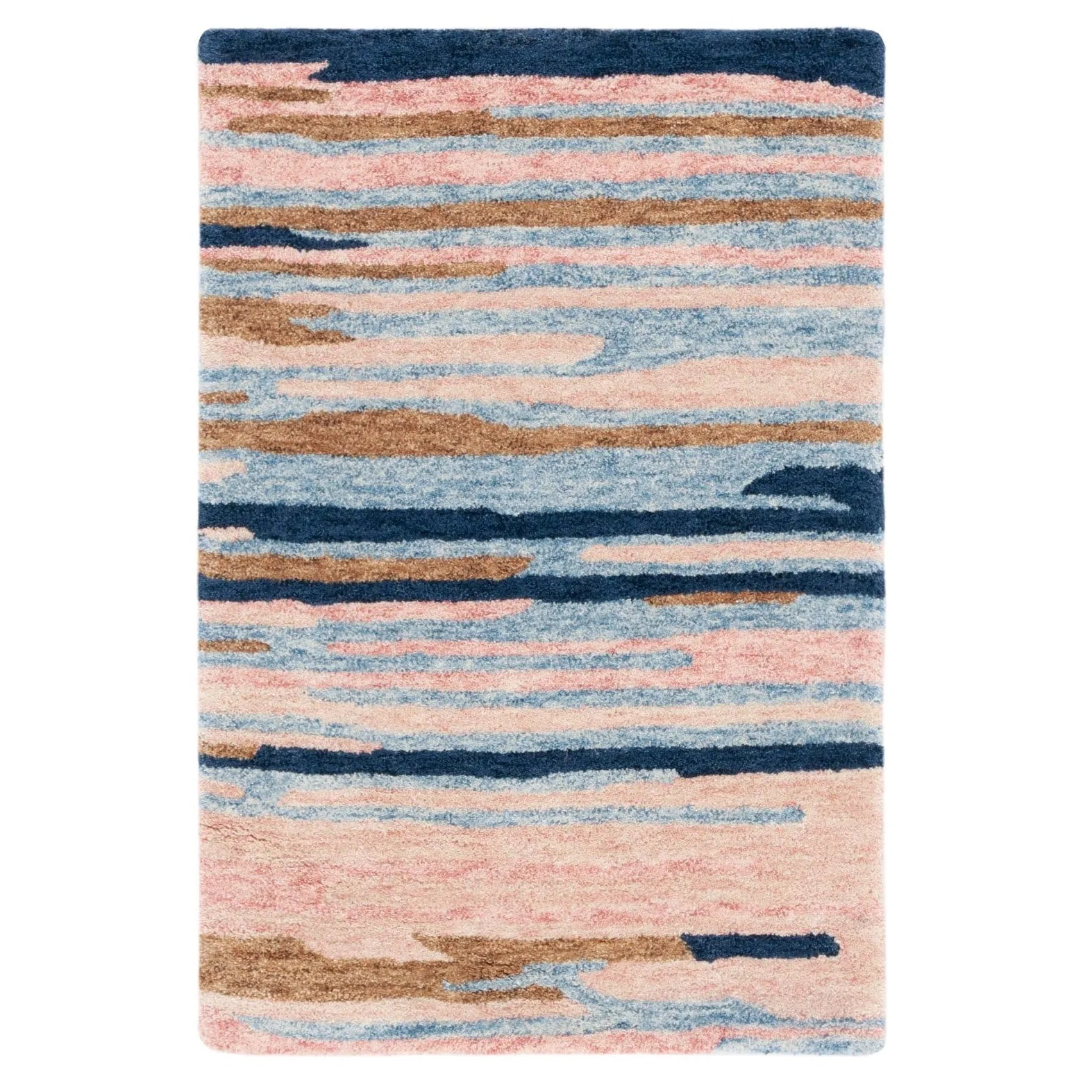 SAFAVIEH Handmade Bellagio Camelia Contemporary Wool Rug