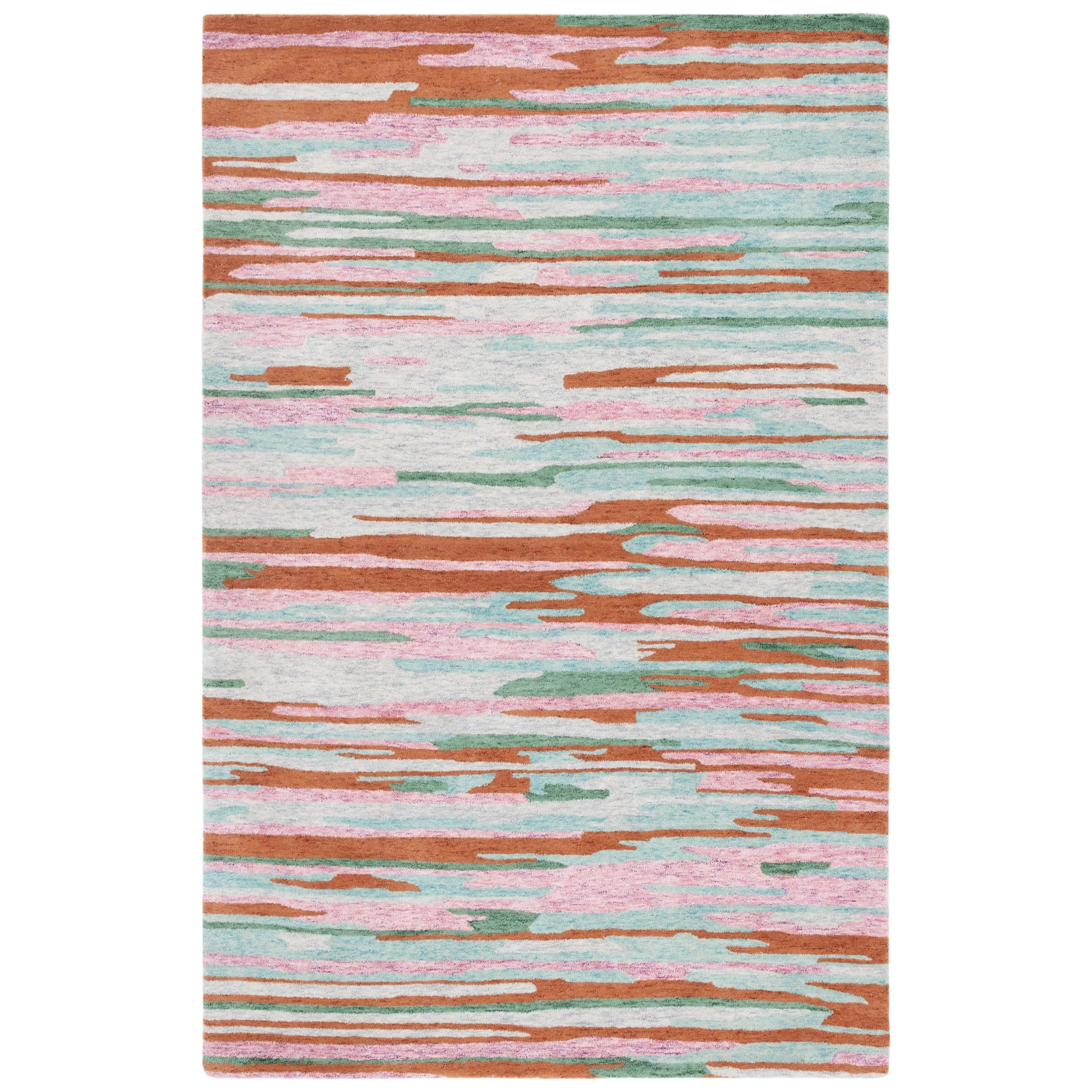 SAFAVIEH Handmade Bellagio Camelia Contemporary Wool Rug