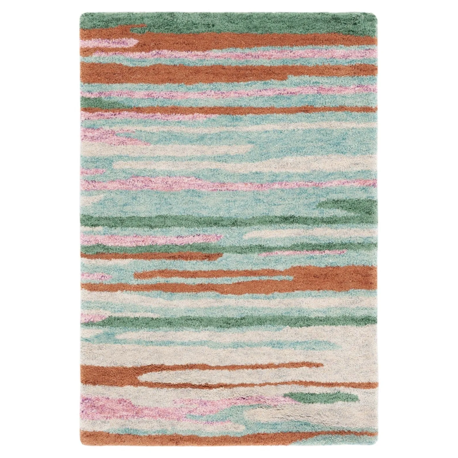 SAFAVIEH Handmade Bellagio Camelia Contemporary Wool Rug