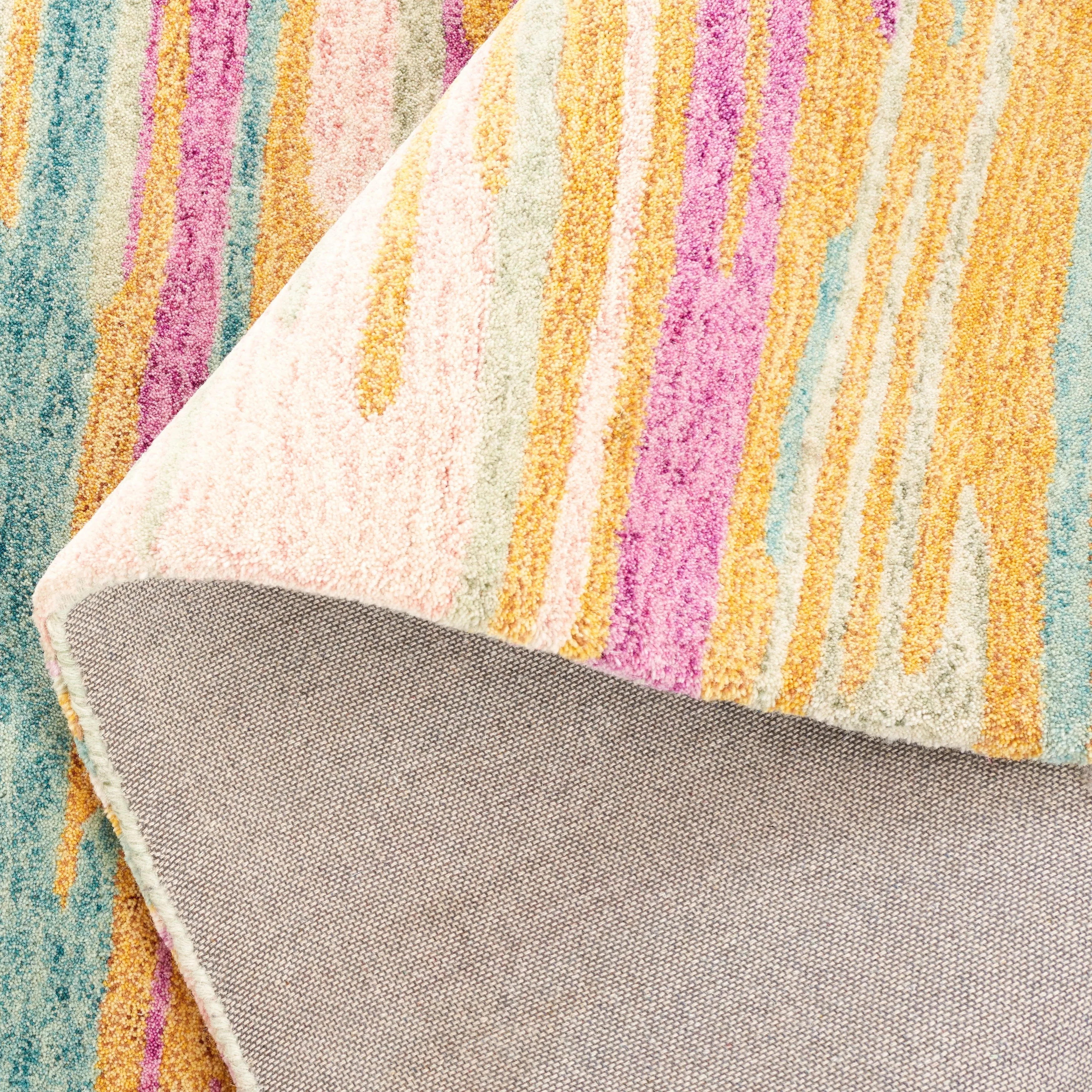 SAFAVIEH Handmade Bellagio Camelia Contemporary Wool Rug