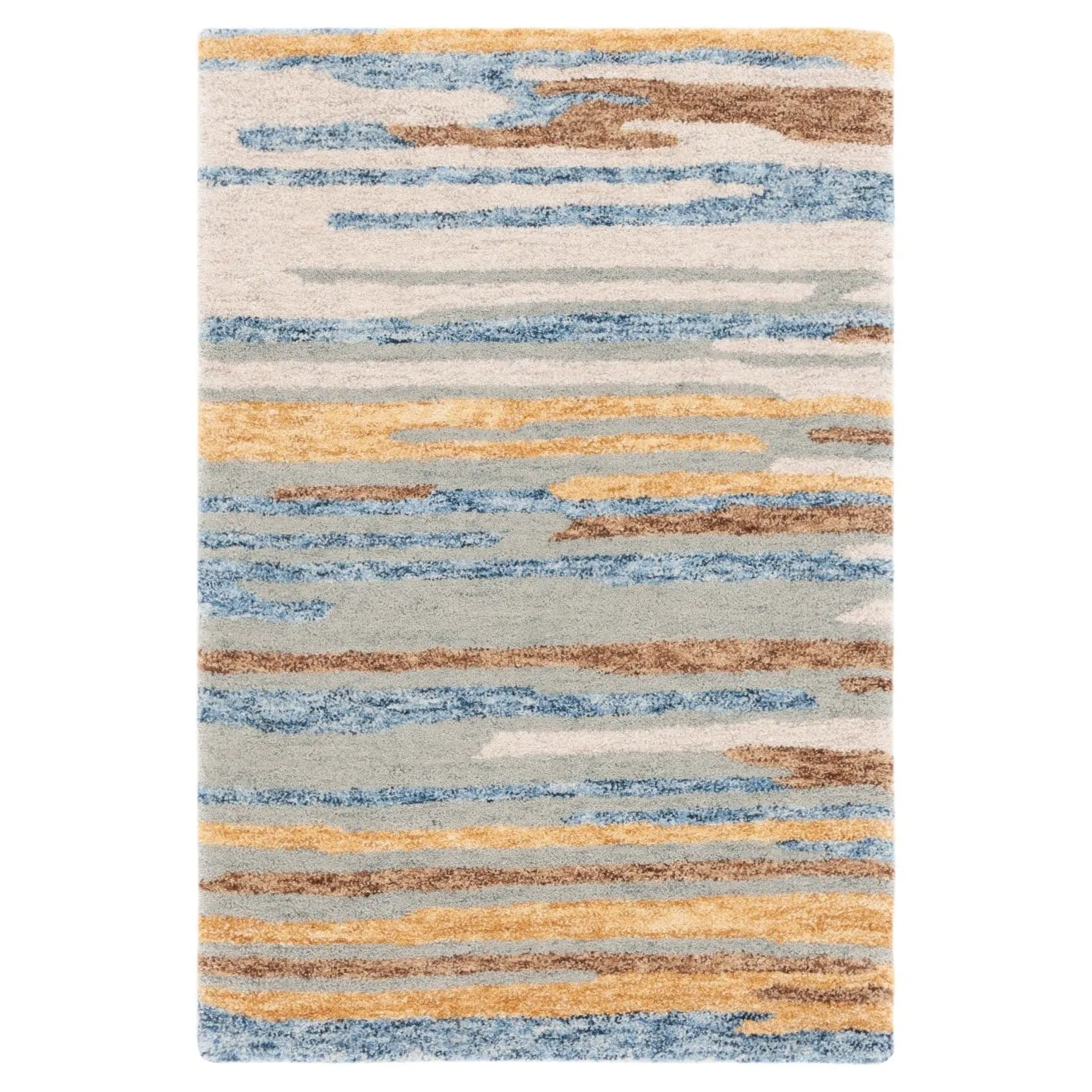 SAFAVIEH Handmade Bellagio Camelia Contemporary Wool Rug