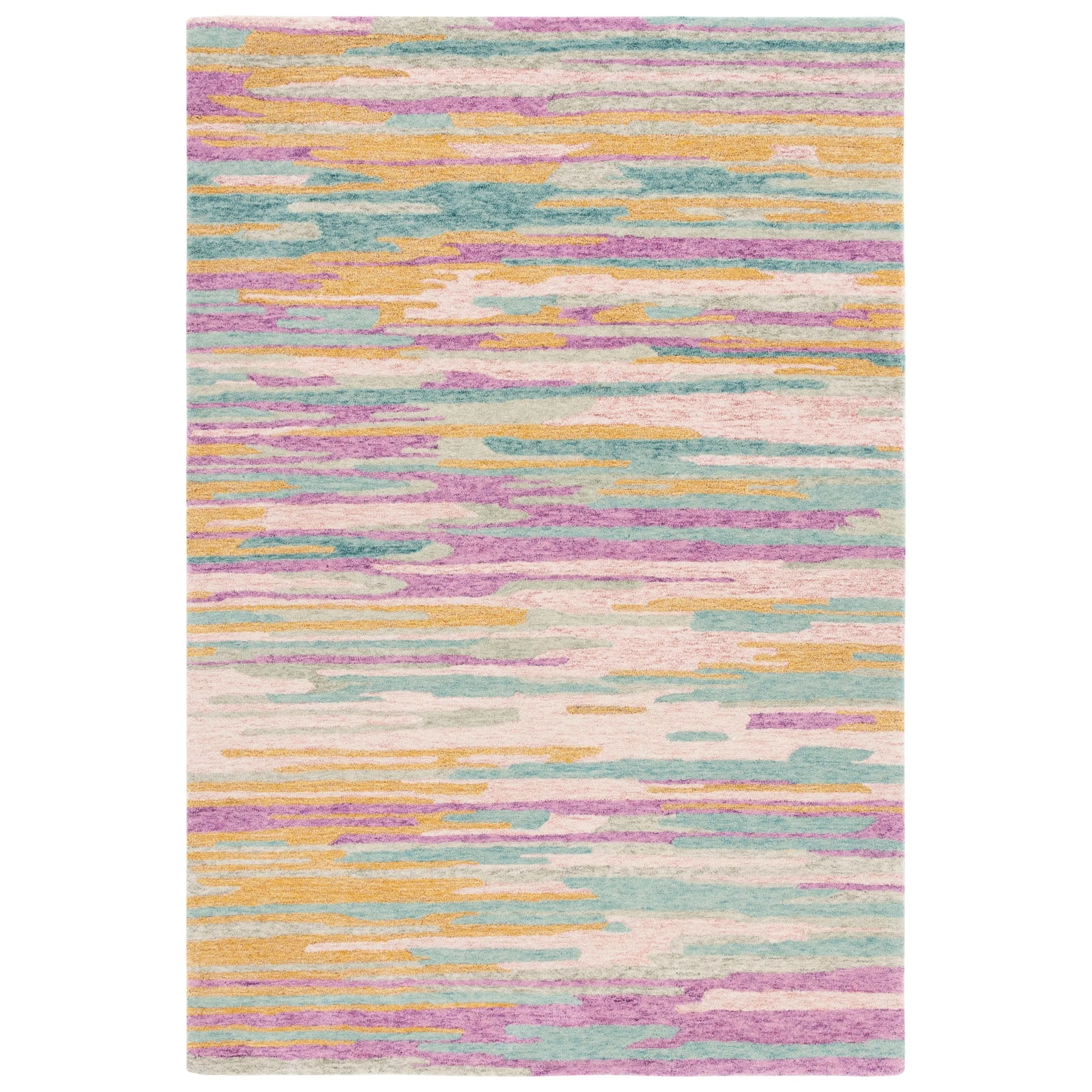 SAFAVIEH Handmade Bellagio Camelia Contemporary Wool Rug