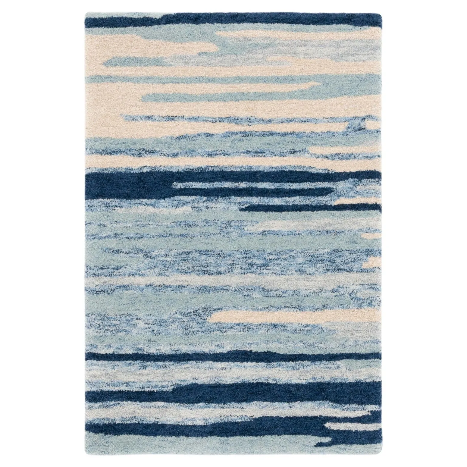 SAFAVIEH Handmade Bellagio Camelia Contemporary Wool Rug