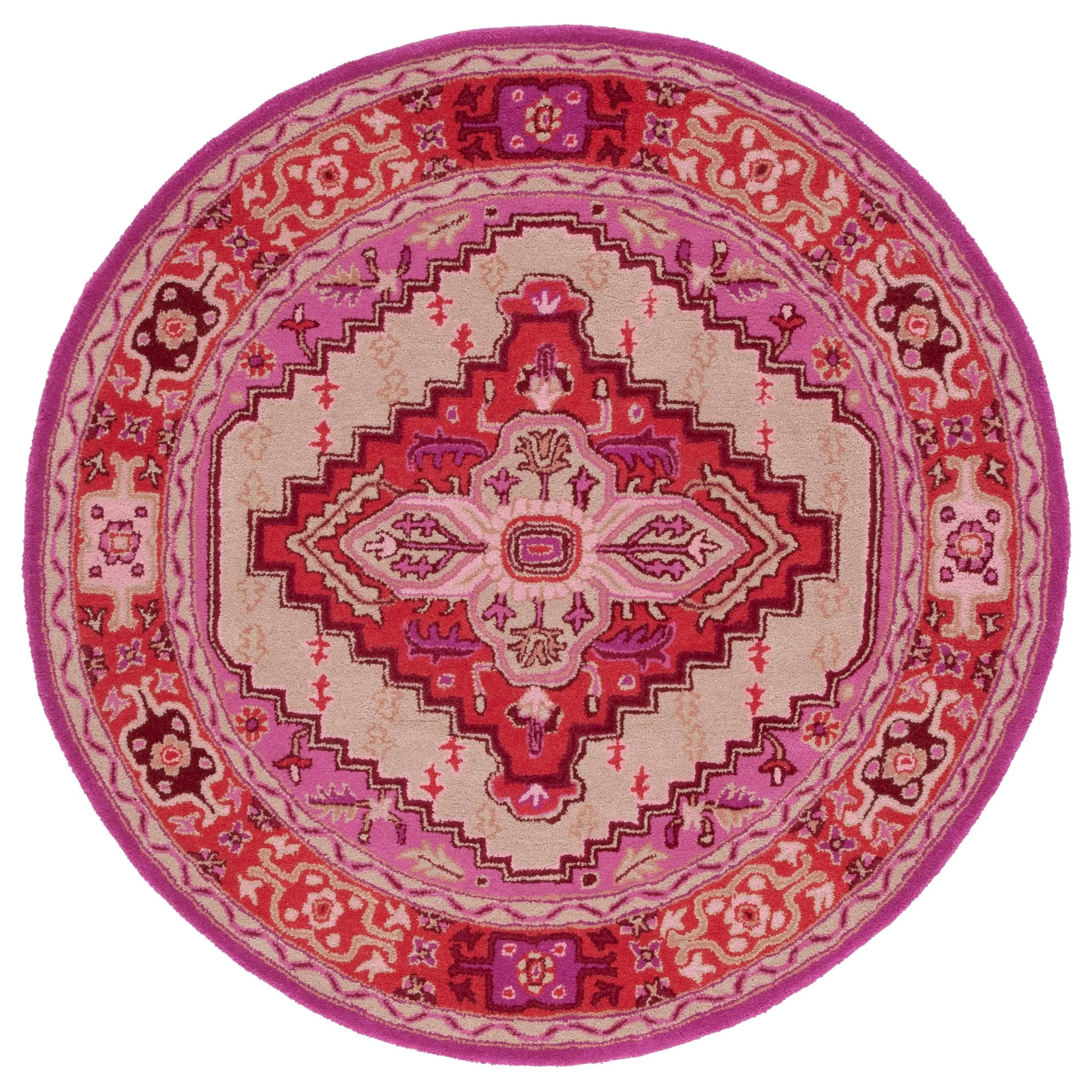 SAFAVIEH Handmade Bellagio Zyrafete Modern Oriental Wool Rug