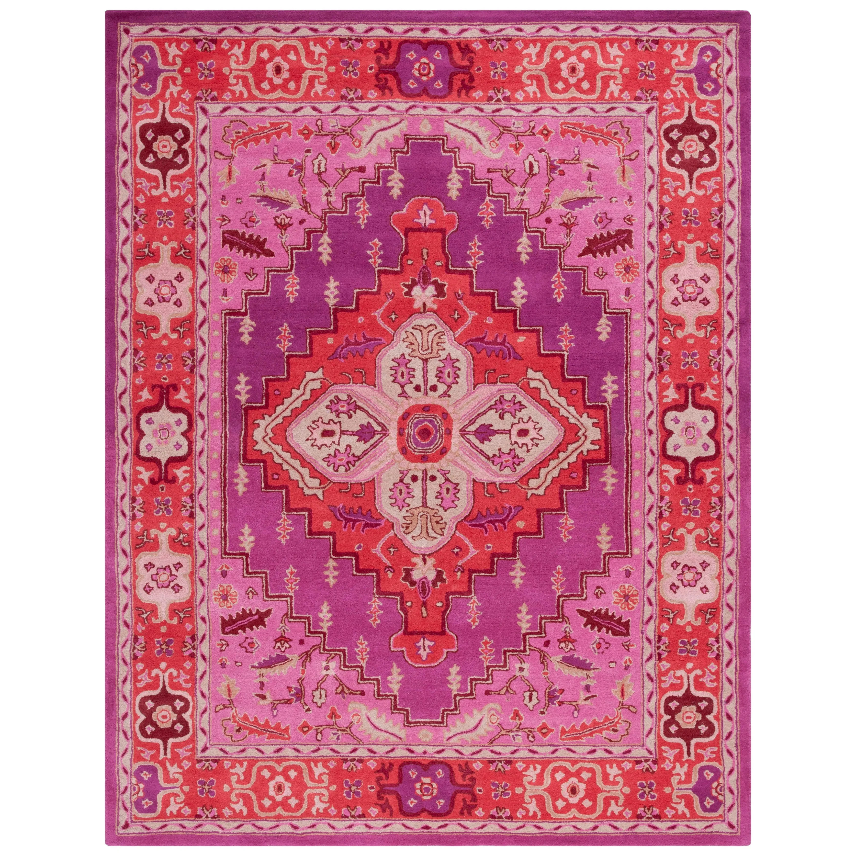SAFAVIEH Handmade Bellagio Zyrafete Modern Oriental Wool Rug