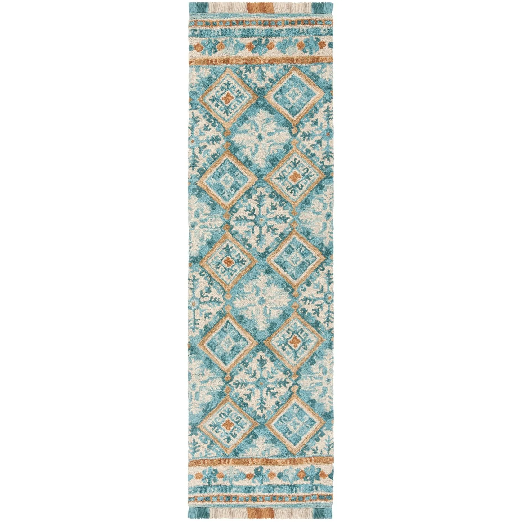 SAFAVIEH Handmade Blossom Kokoro Modern Floral Wool Rug