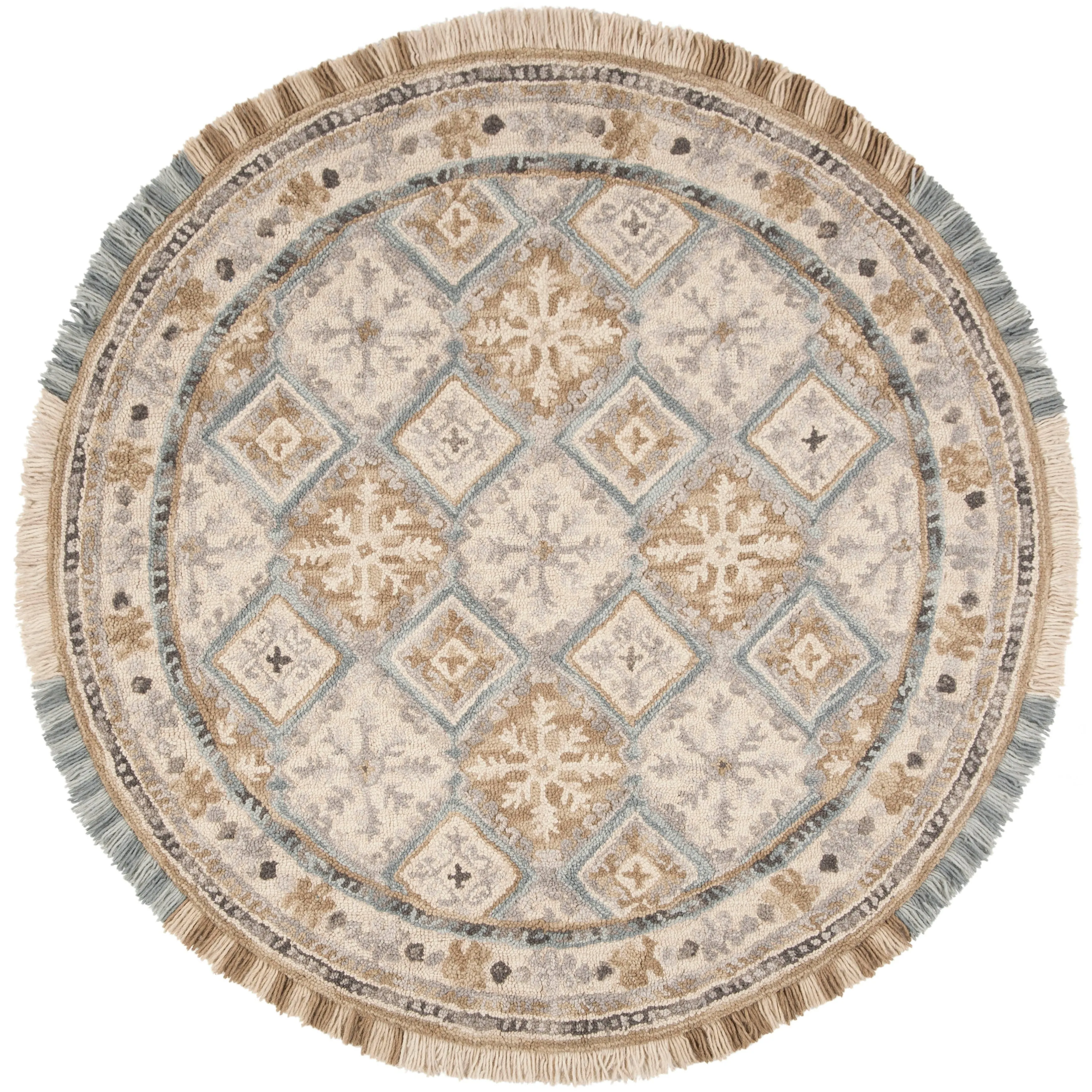 SAFAVIEH Handmade Blossom Kokoro Modern Floral Wool Rug