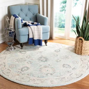 SAFAVIEH Handmade Blossom Riki Modern Floral Wool Rug