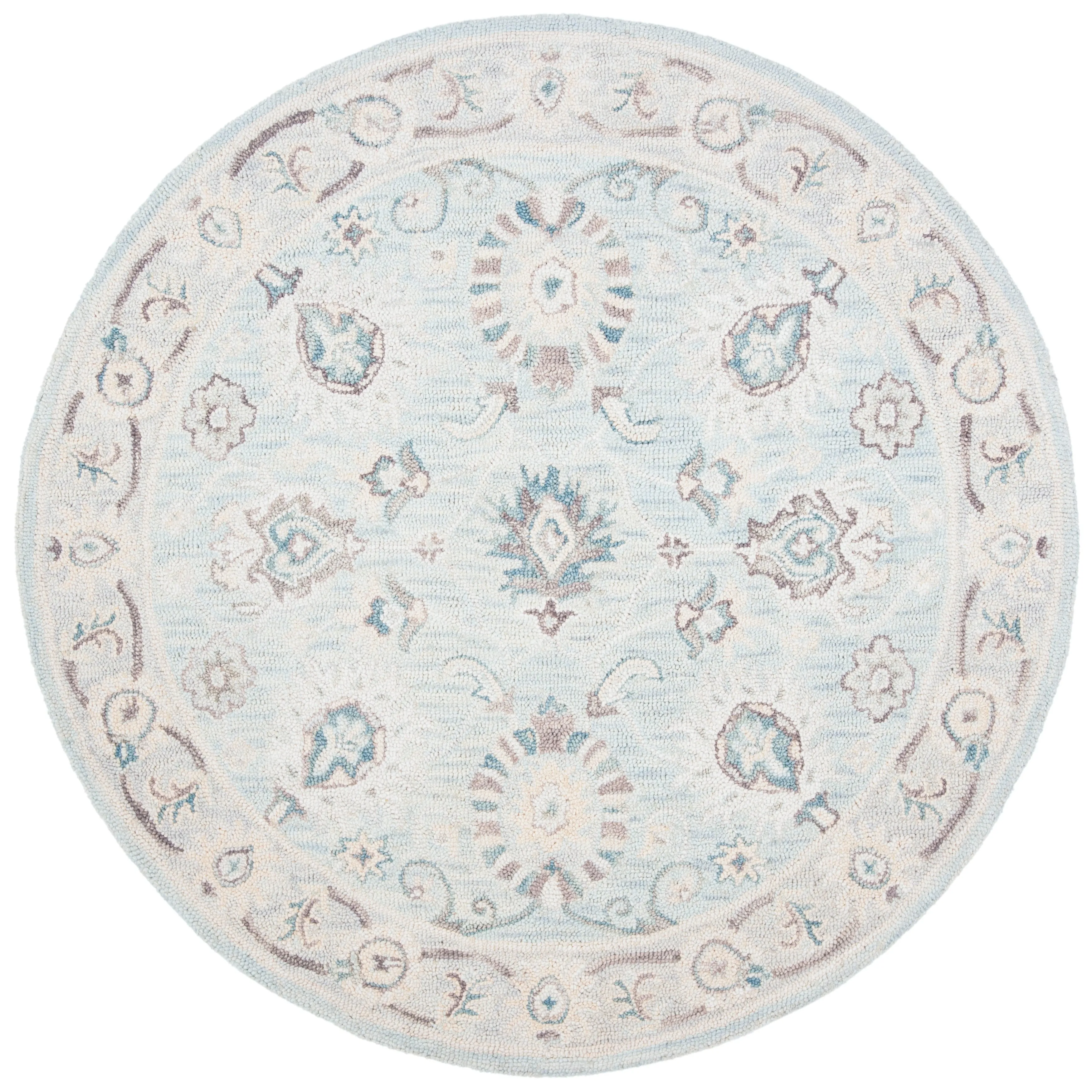 SAFAVIEH Handmade Blossom Riki Modern Floral Wool Rug