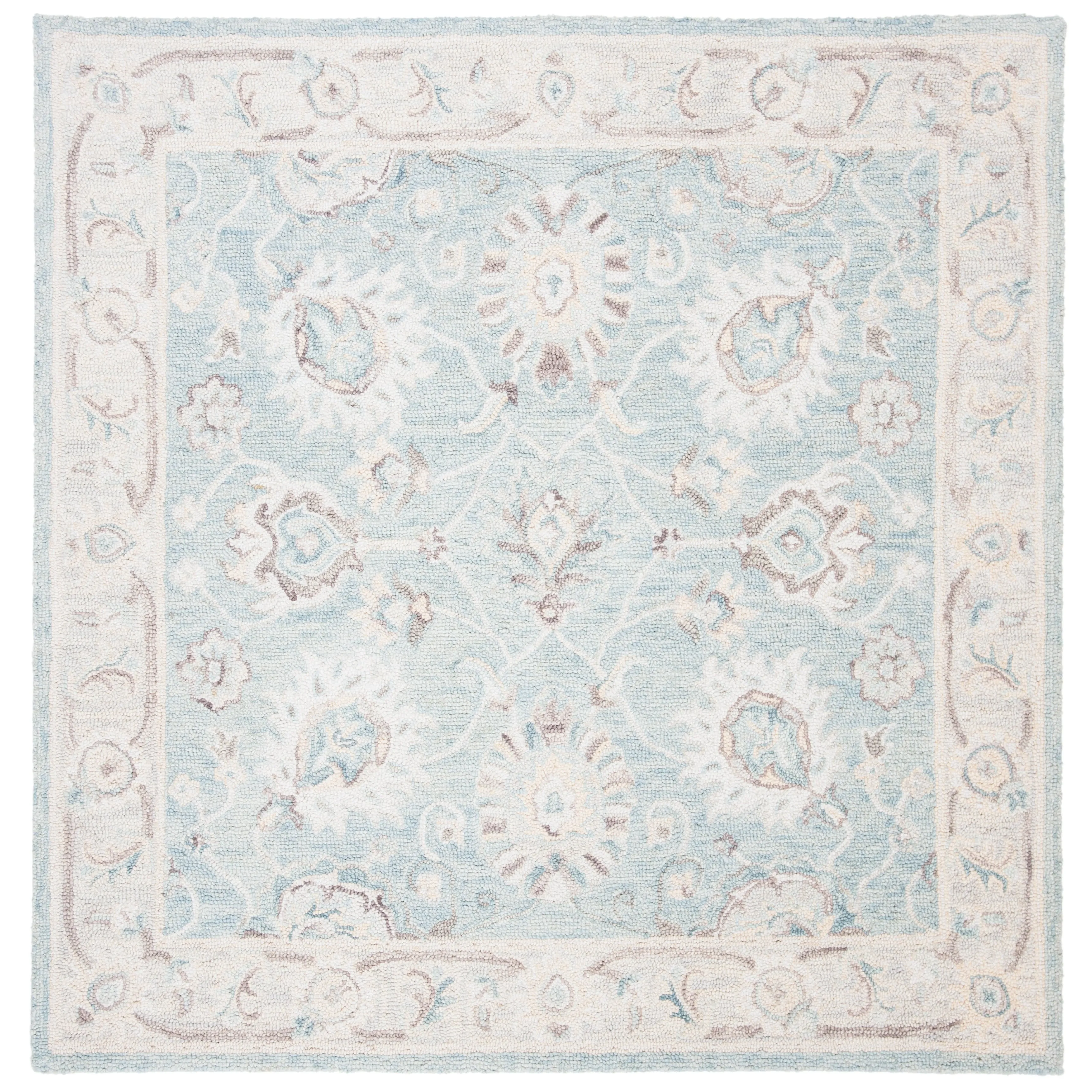 SAFAVIEH Handmade Blossom Riki Modern Floral Wool Rug