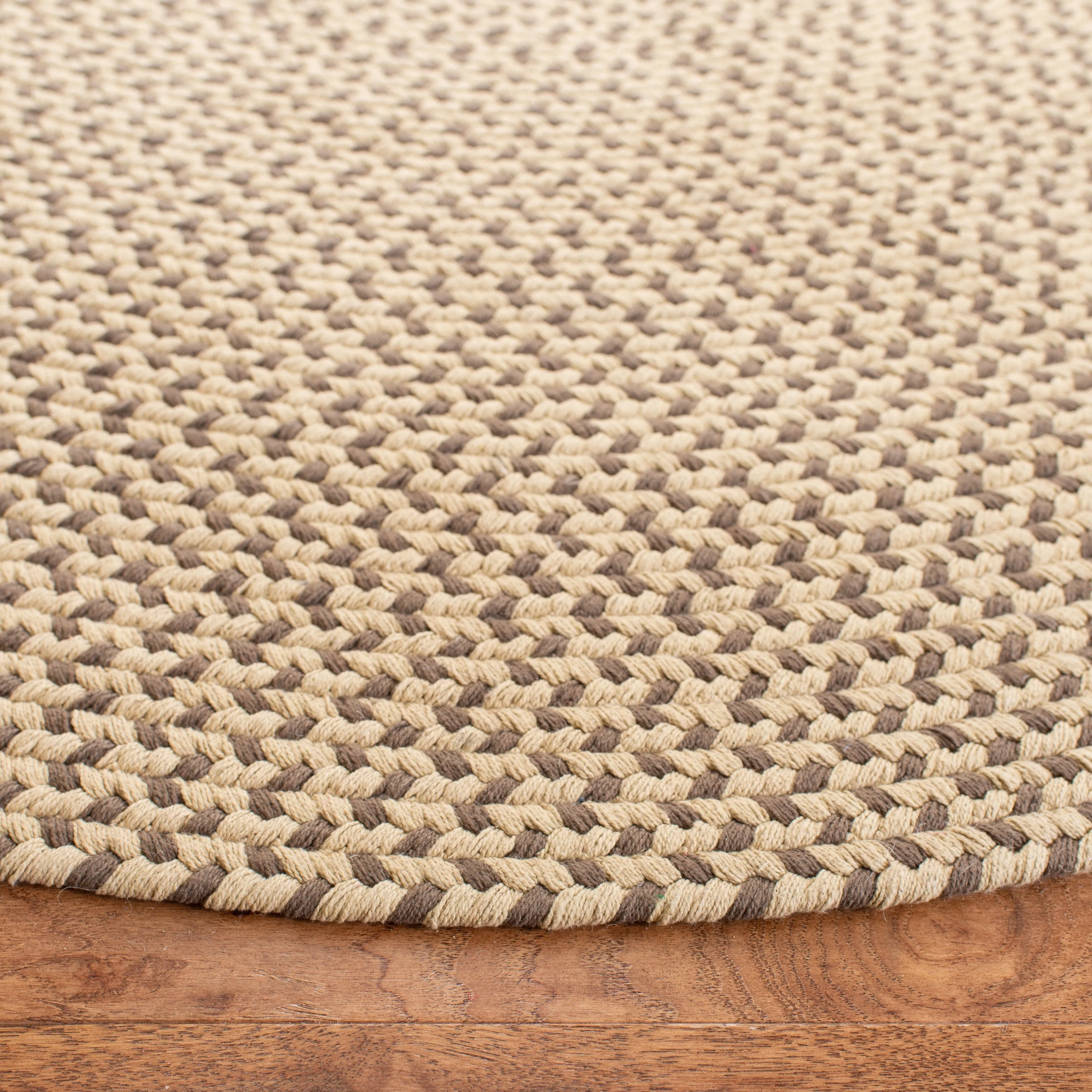 SAFAVIEH Handmade Braided Bellina Country Cotton Rug