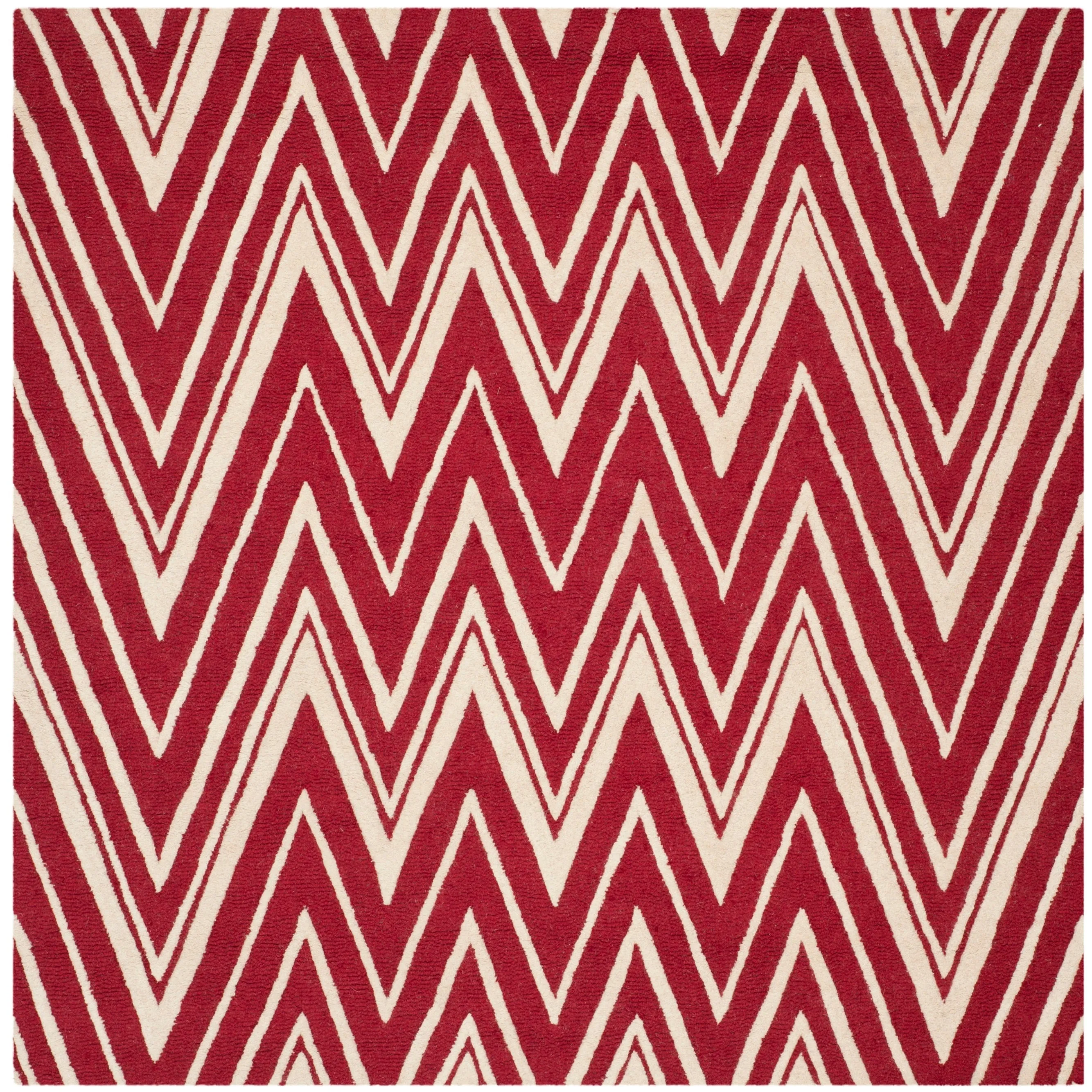 SAFAVIEH Handmade Cambridge Fumiko Modern Moroccan Wool Rug