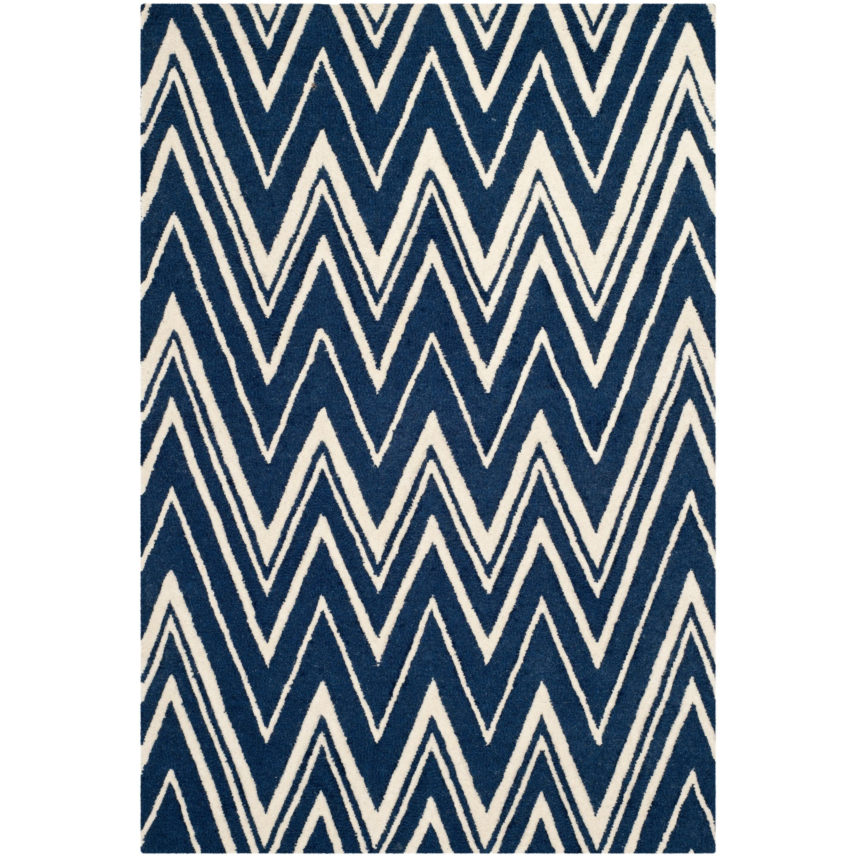 SAFAVIEH Handmade Cambridge Fumiko Modern Moroccan Wool Rug
