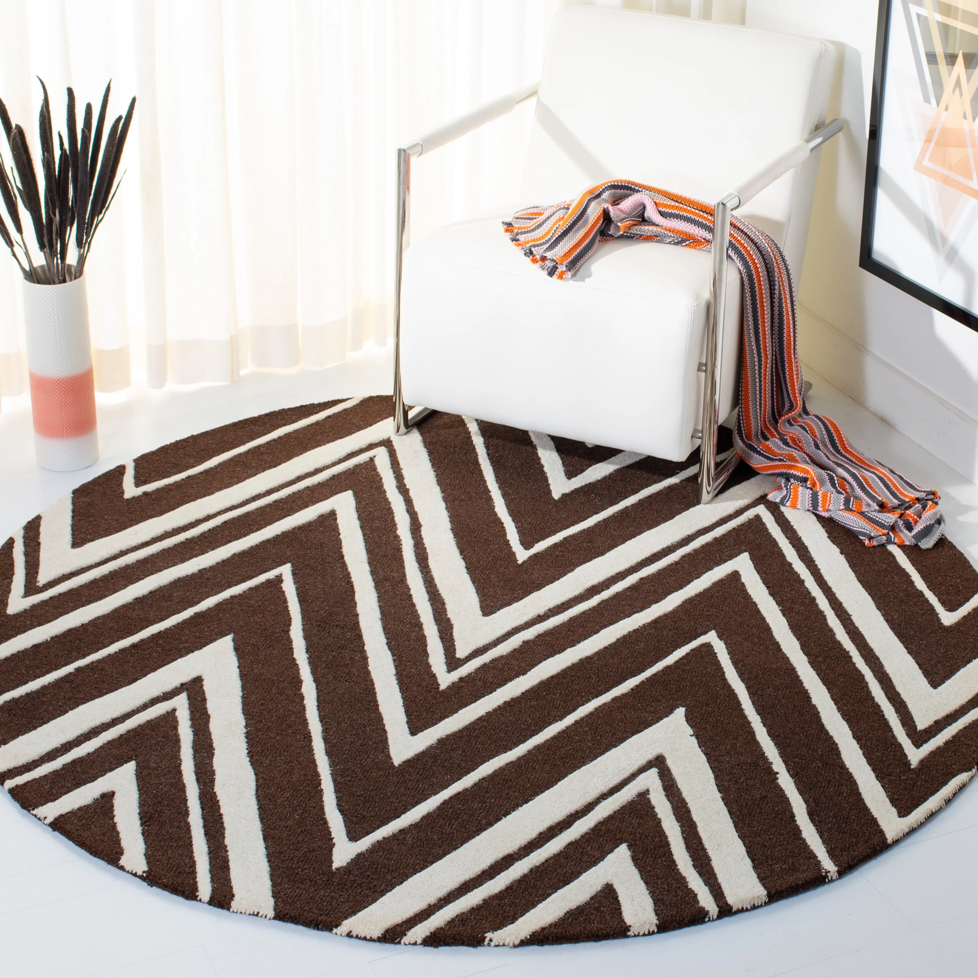 SAFAVIEH Handmade Cambridge Fumiko Modern Moroccan Wool Rug