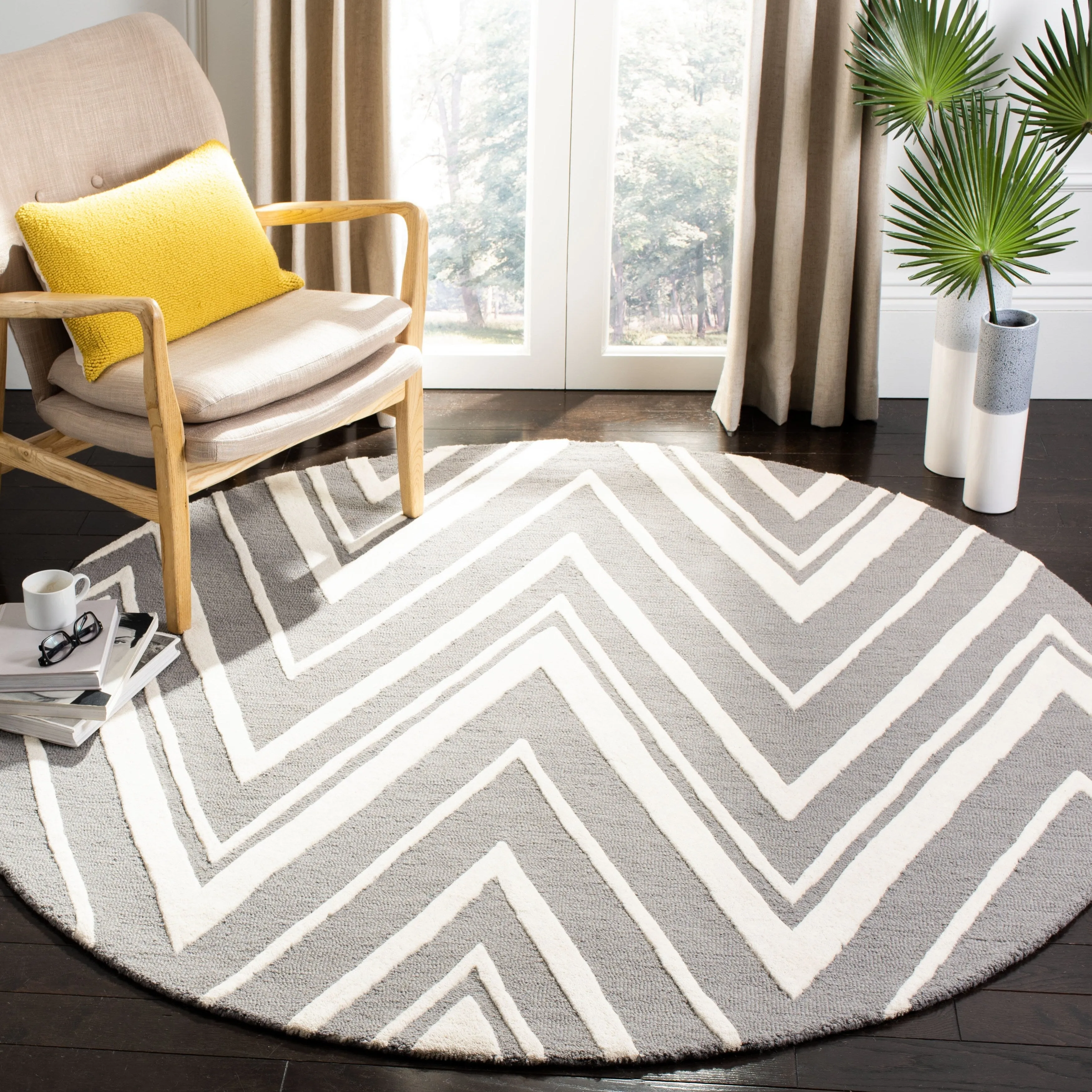 SAFAVIEH Handmade Cambridge Fumiko Modern Moroccan Wool Rug