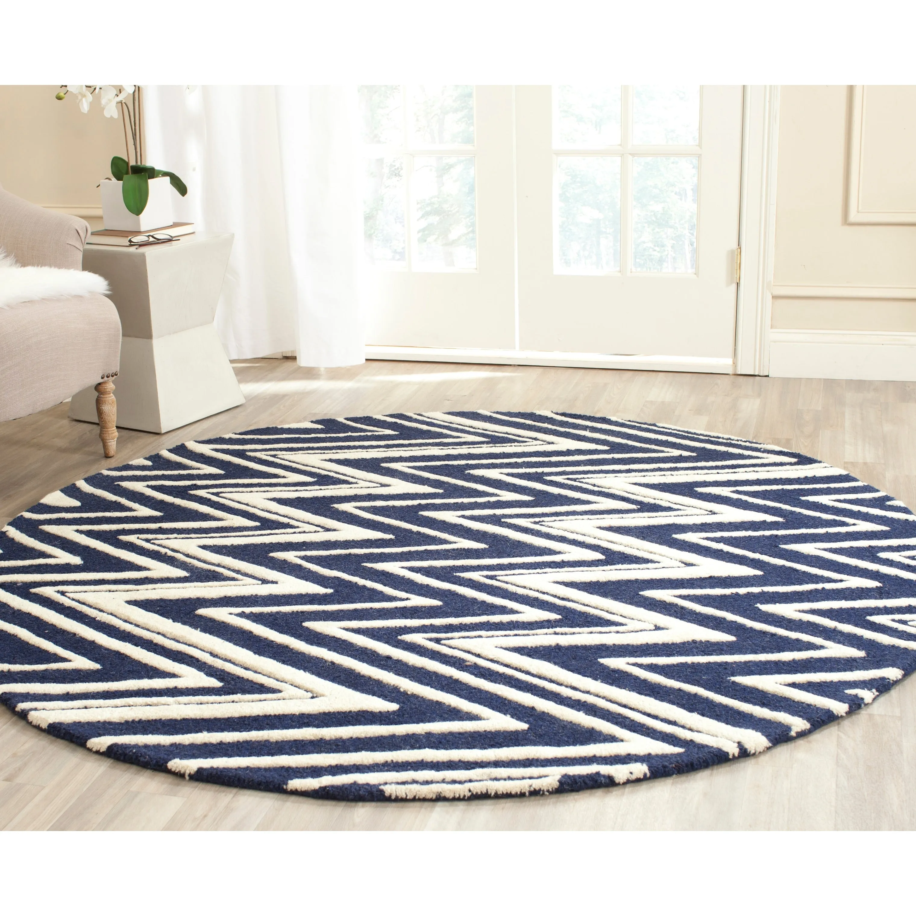 SAFAVIEH Handmade Cambridge Fumiko Modern Moroccan Wool Rug