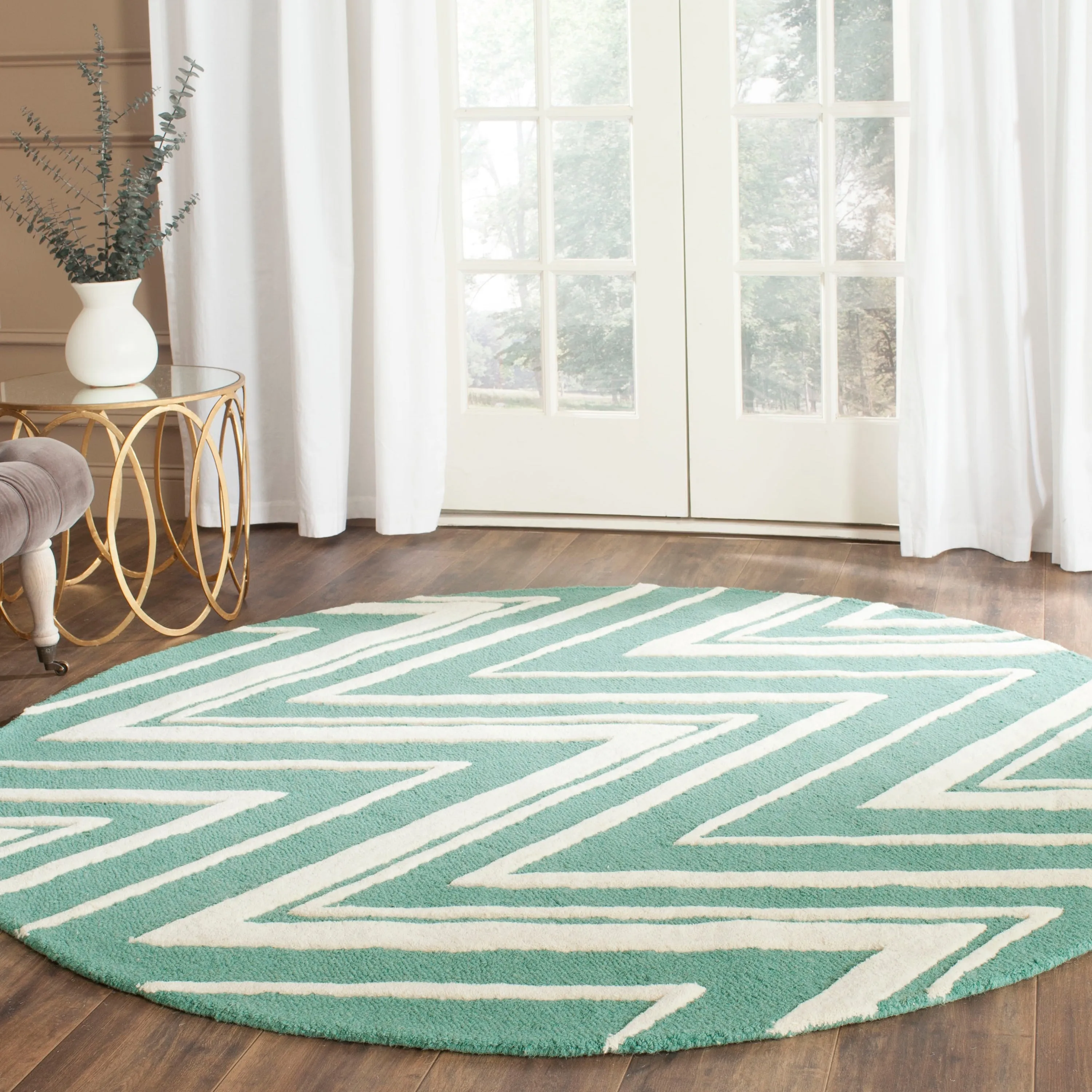 SAFAVIEH Handmade Cambridge Fumiko Modern Moroccan Wool Rug