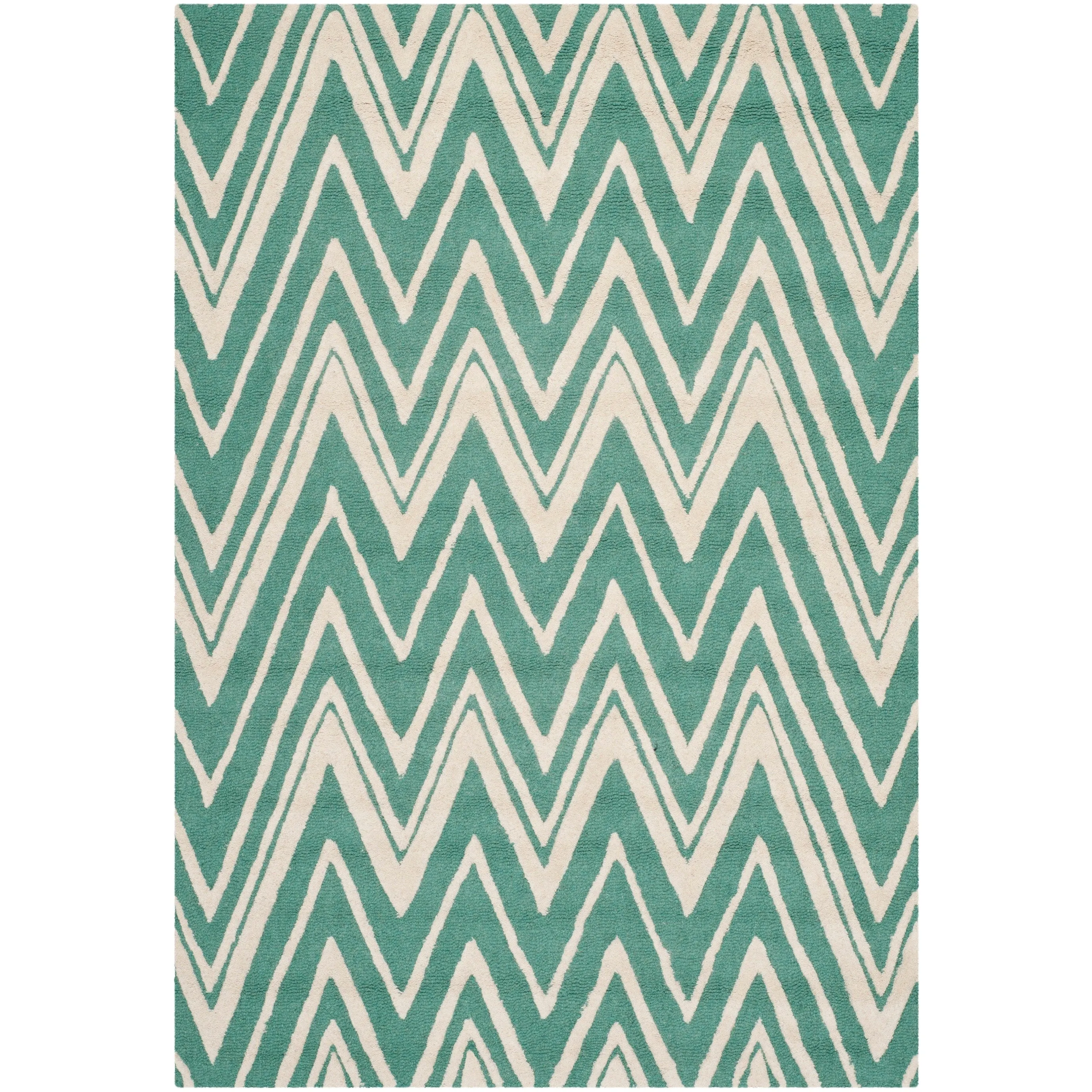 SAFAVIEH Handmade Cambridge Fumiko Modern Moroccan Wool Rug
