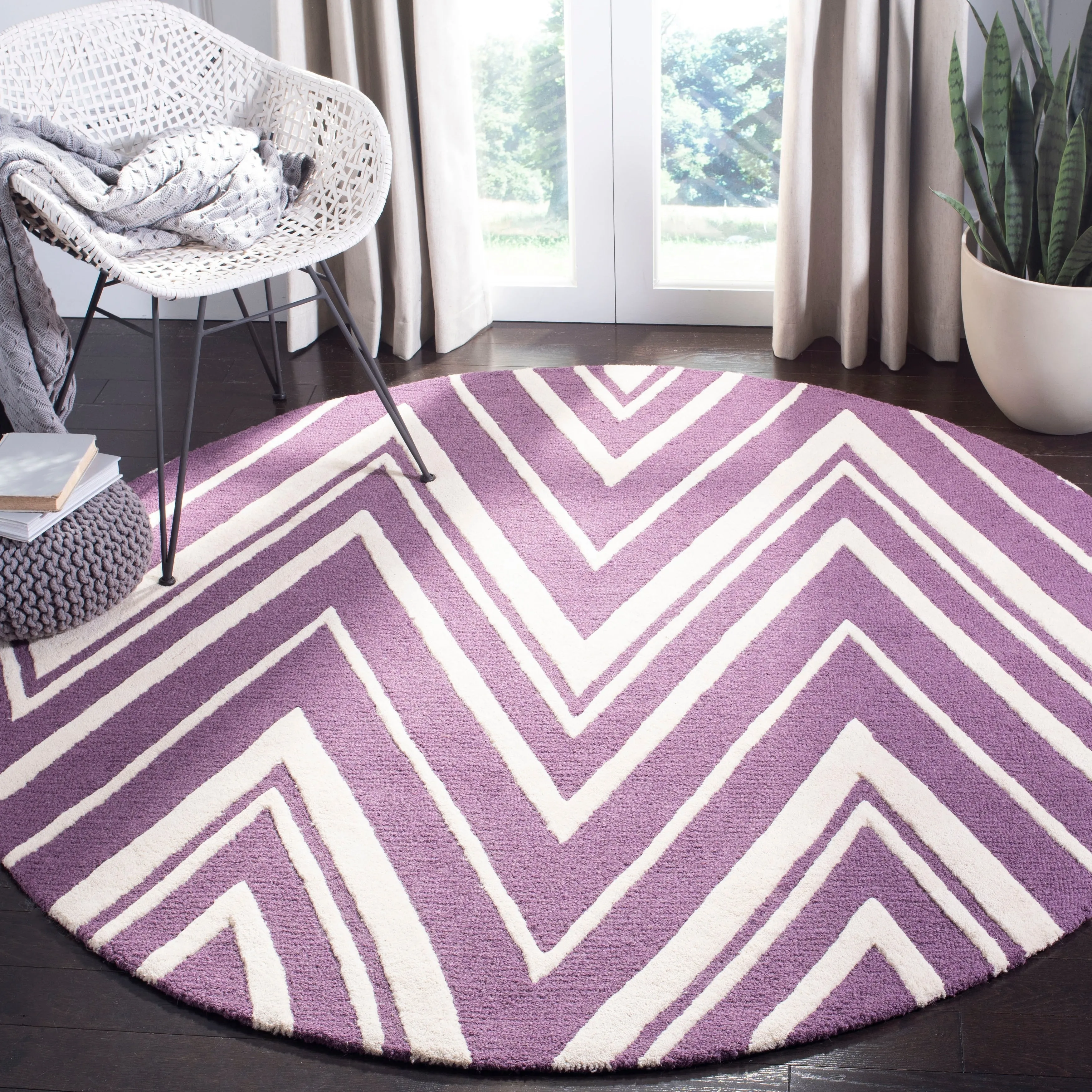 SAFAVIEH Handmade Cambridge Fumiko Modern Moroccan Wool Rug