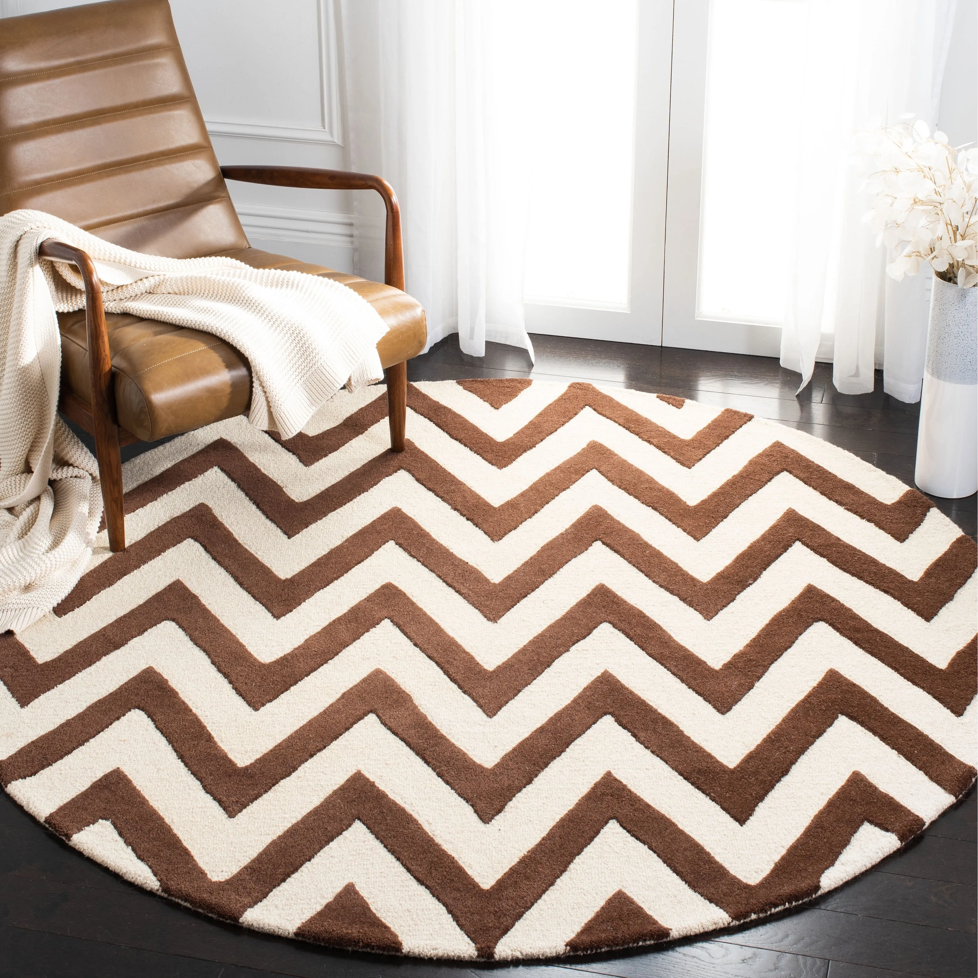 SAFAVIEH Handmade Cambridge Hicran Modern Moroccan Wool Rug
