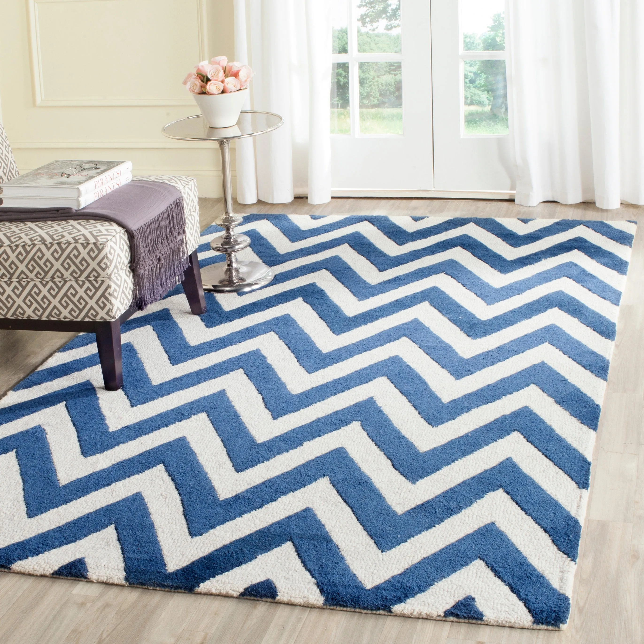 SAFAVIEH Handmade Cambridge Hicran Modern Moroccan Wool Rug