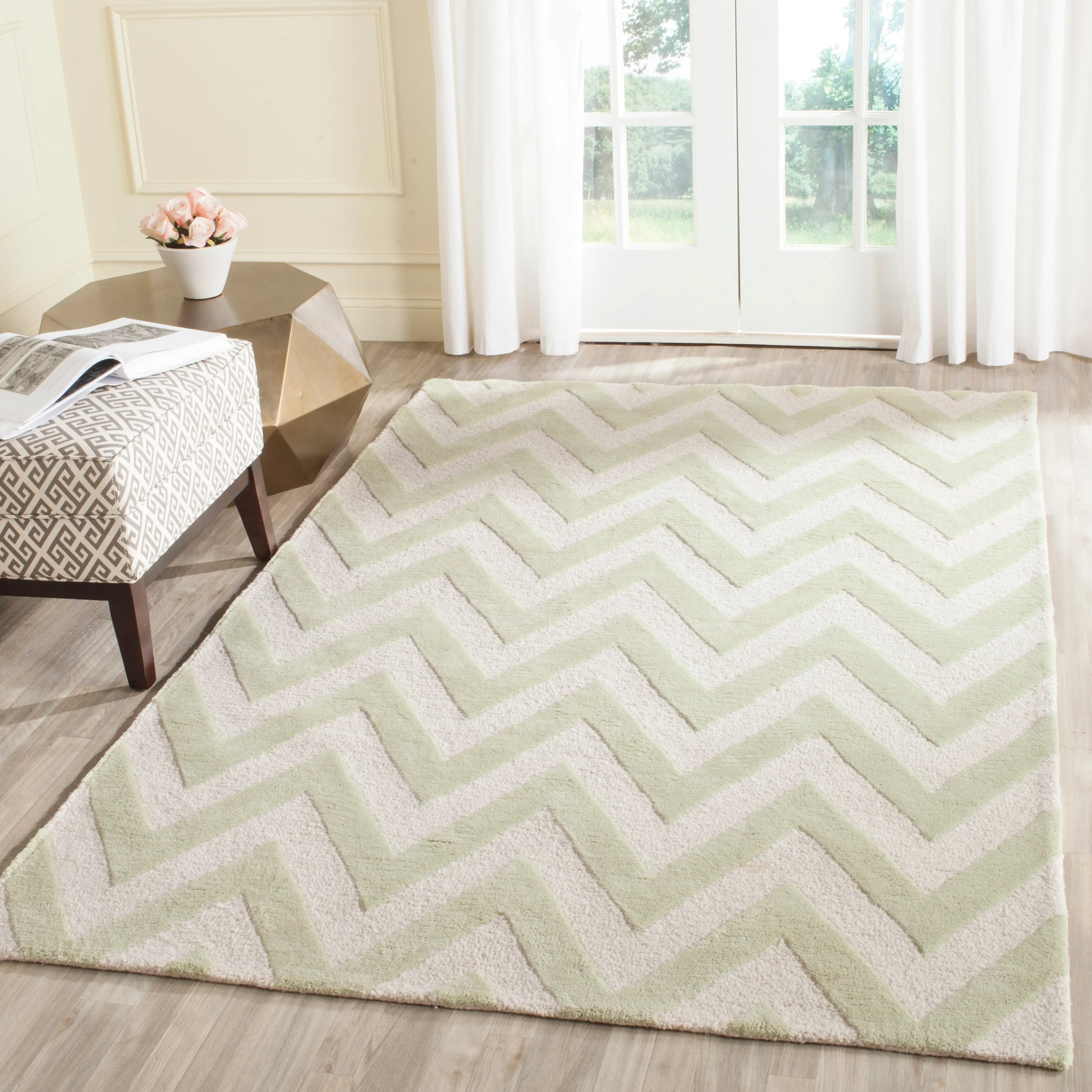 SAFAVIEH Handmade Cambridge Hicran Modern Moroccan Wool Rug