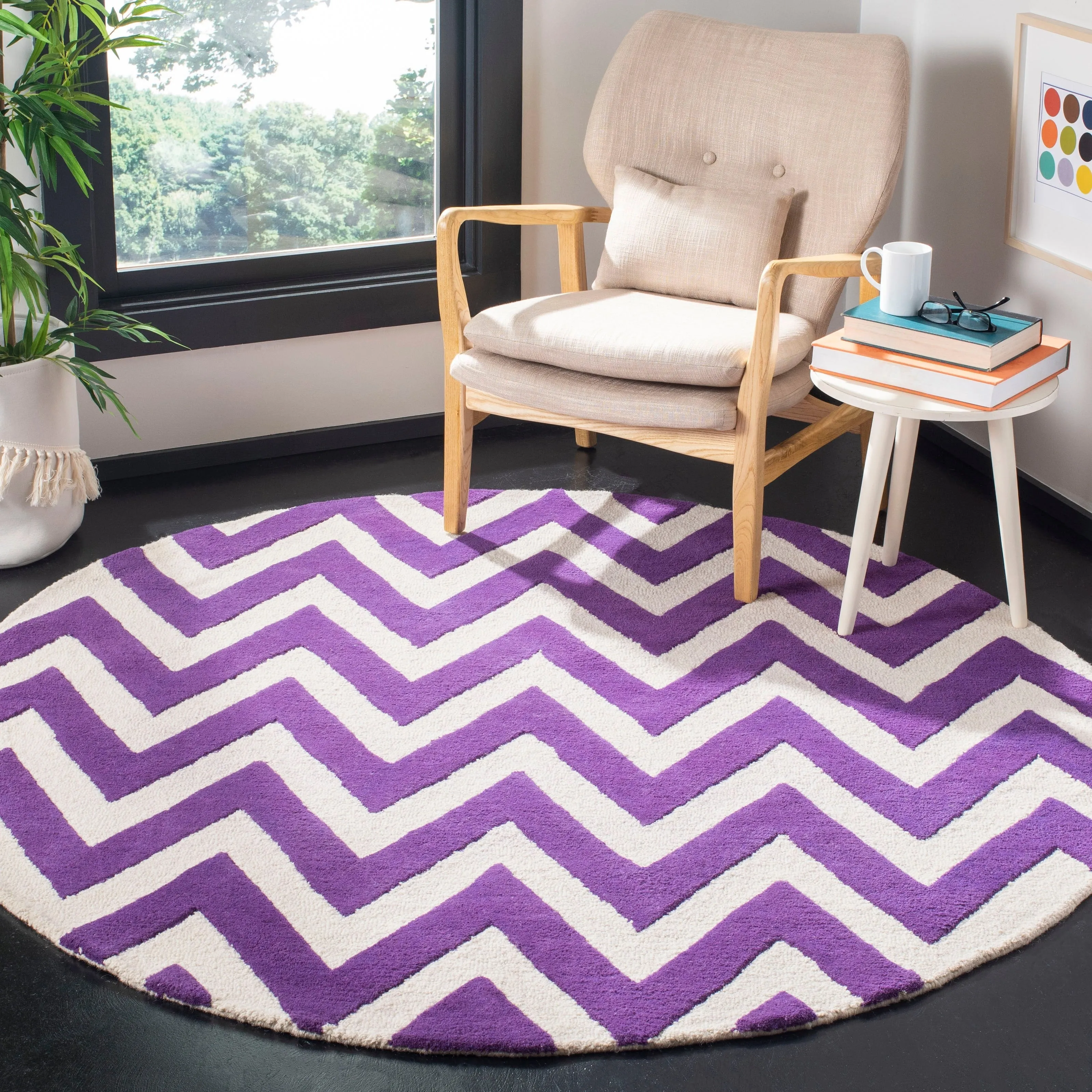 SAFAVIEH Handmade Cambridge Hicran Modern Moroccan Wool Rug