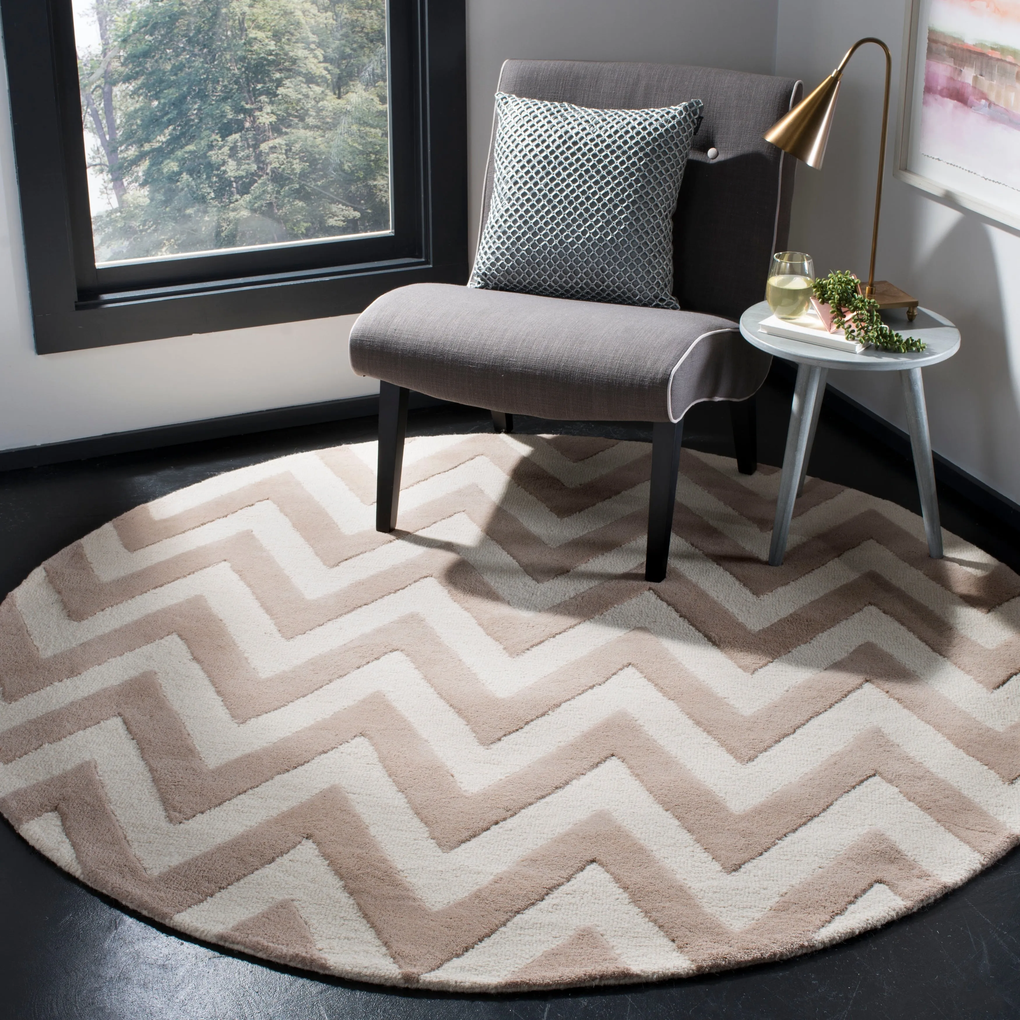 SAFAVIEH Handmade Cambridge Hicran Modern Moroccan Wool Rug