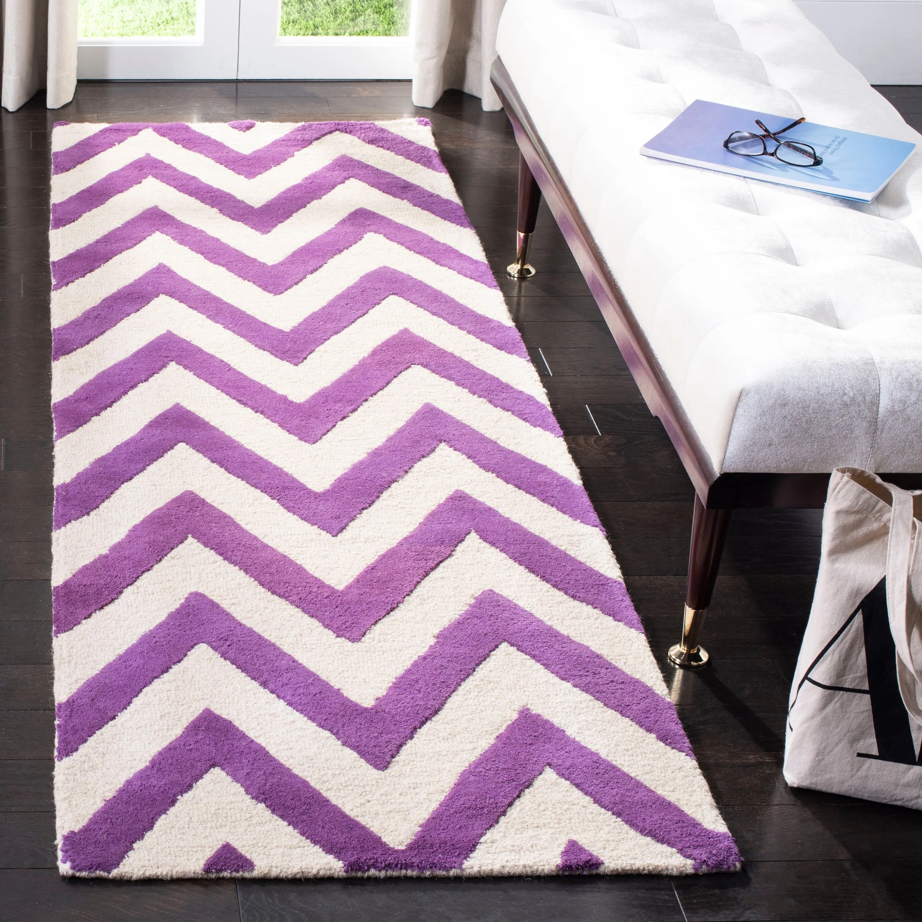 SAFAVIEH Handmade Cambridge Hicran Modern Moroccan Wool Rug