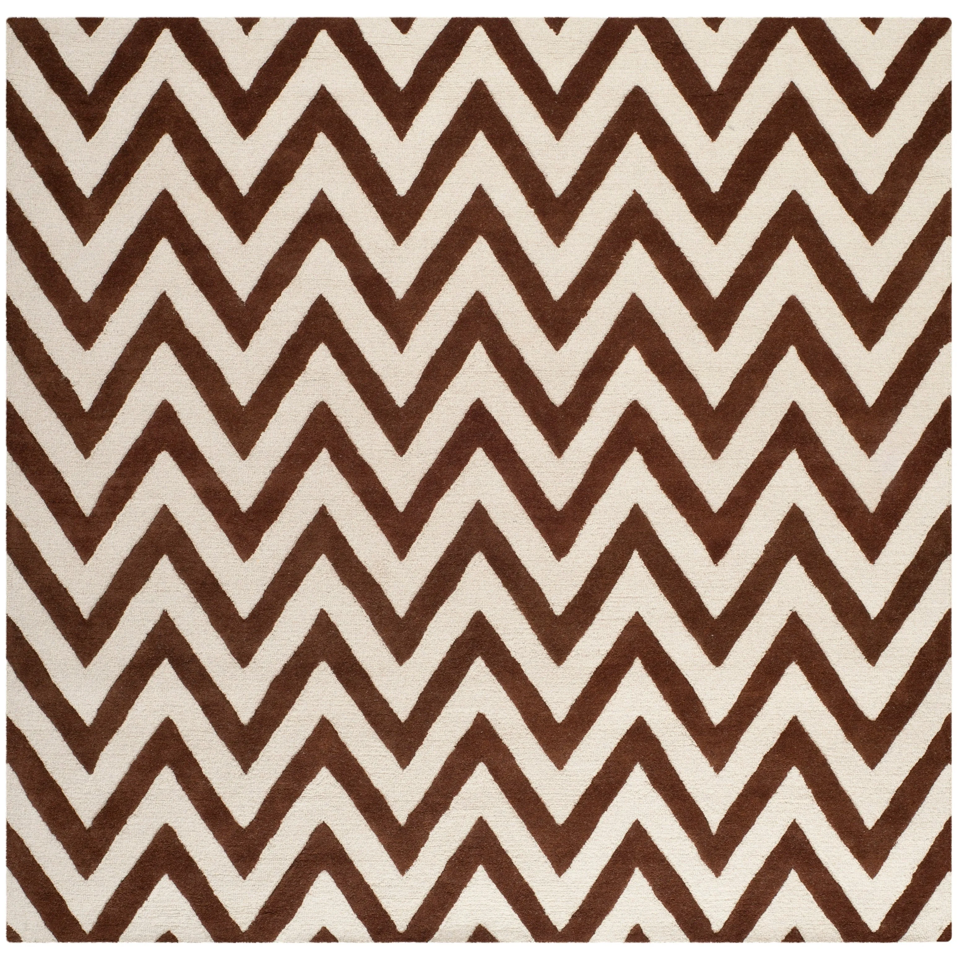 SAFAVIEH Handmade Cambridge Hicran Modern Moroccan Wool Rug