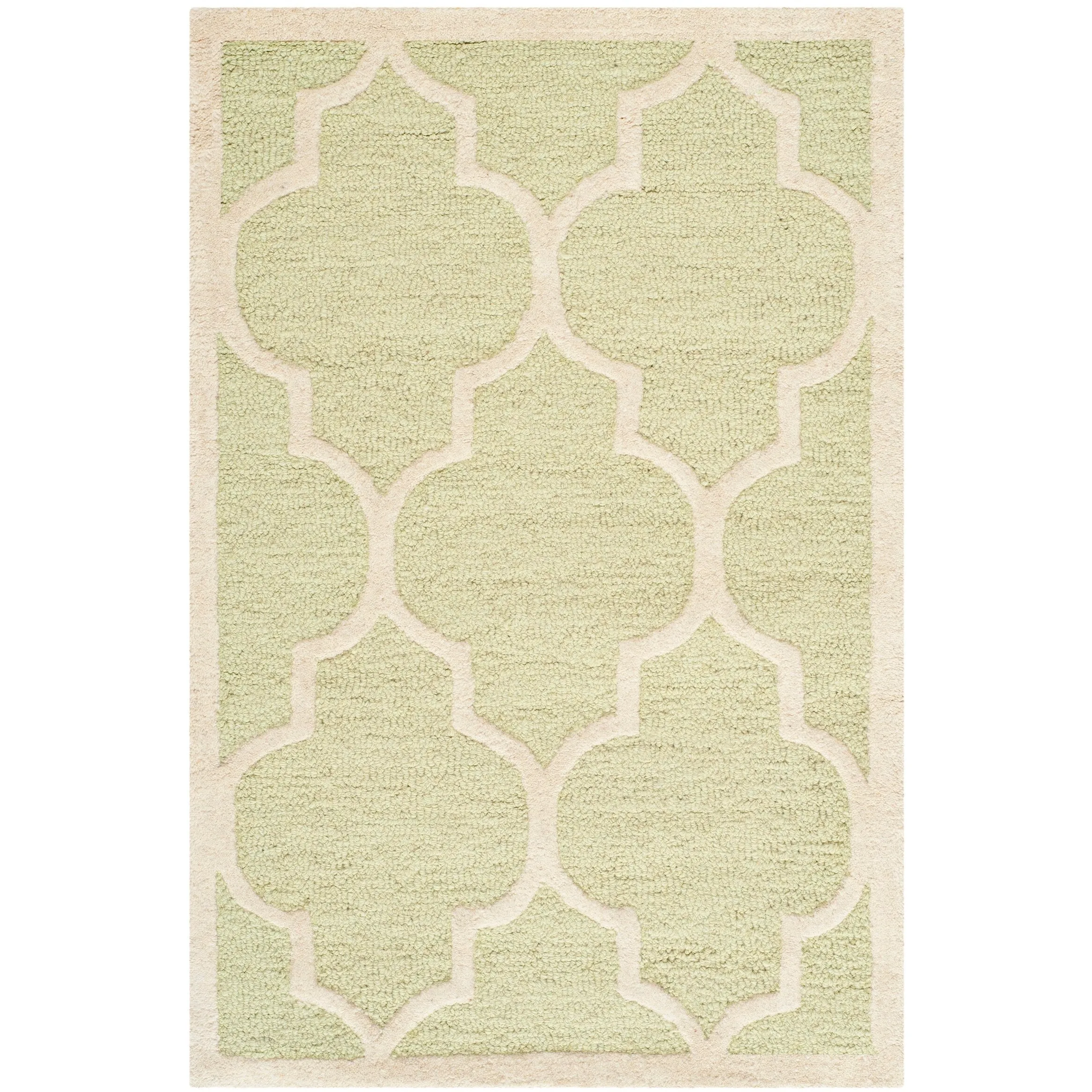 SAFAVIEH Handmade Cambridge Oddny Moroccan Trellis Wool Rug