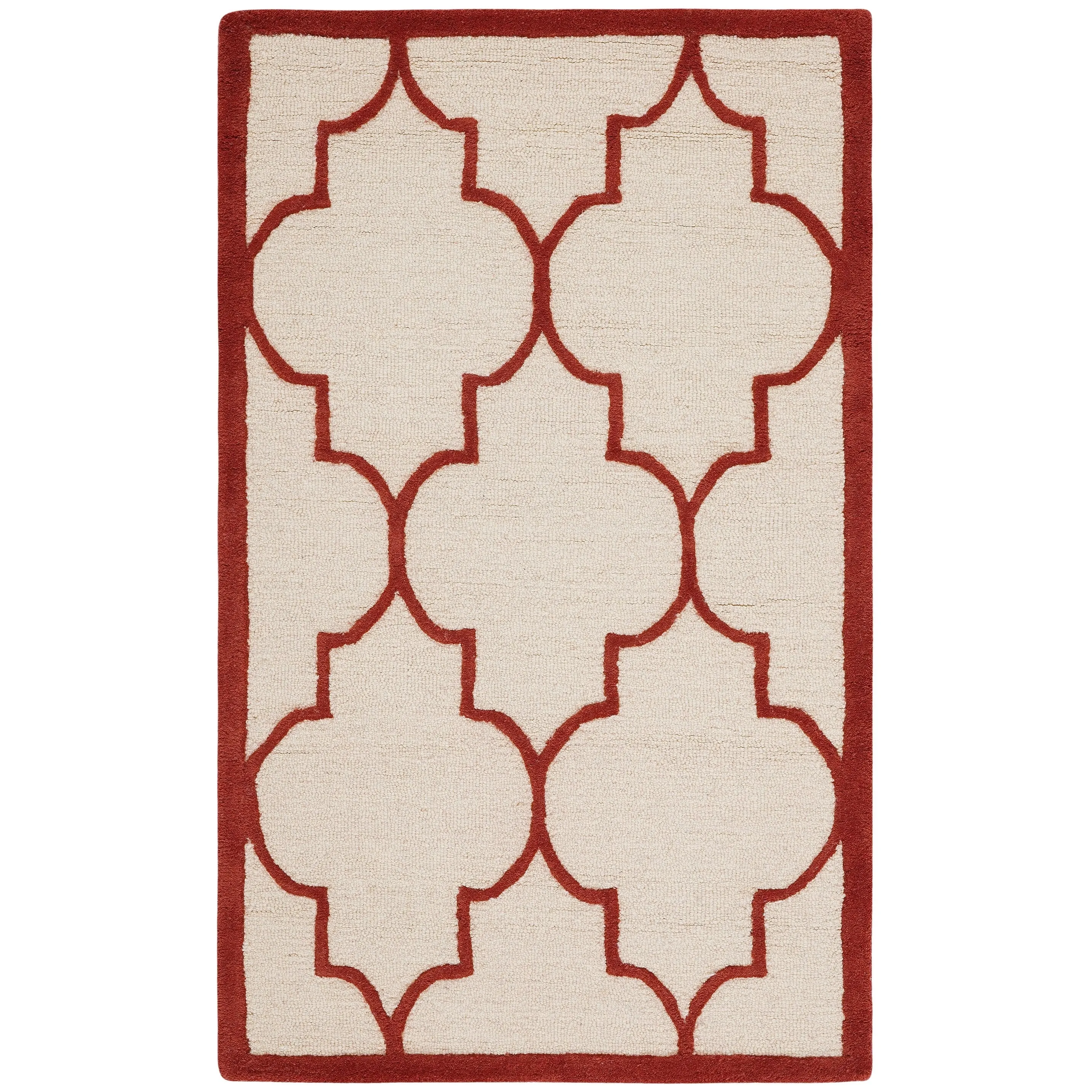 SAFAVIEH Handmade Cambridge Oddny Moroccan Trellis Wool Rug