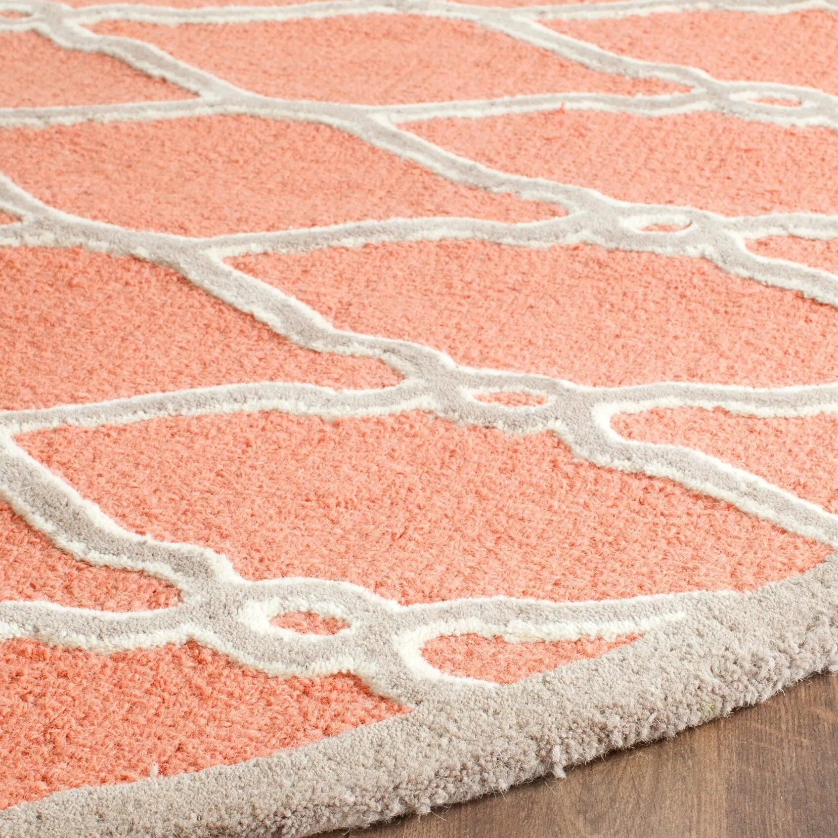 SAFAVIEH Handmade Cambridge Richtsje Moroccan Trellis Wool Rug