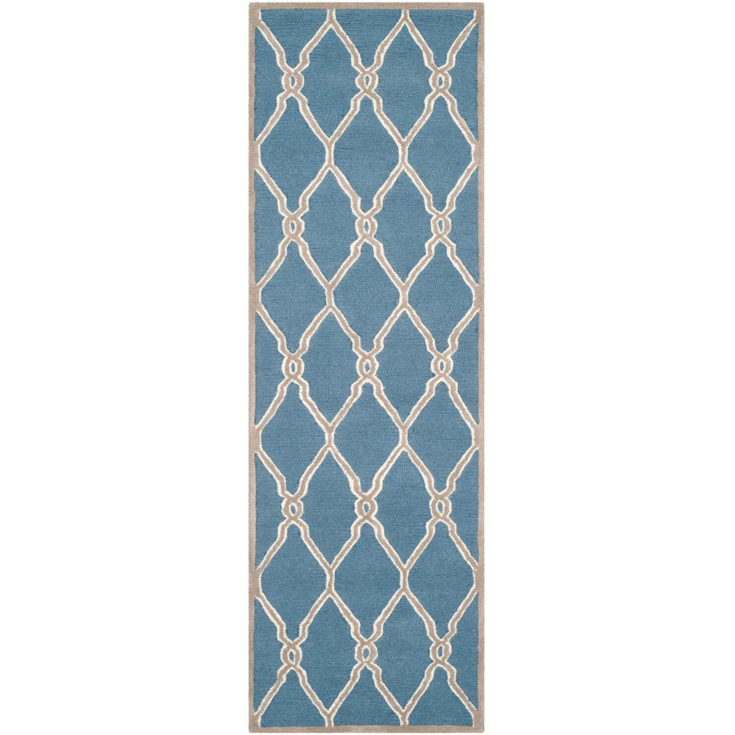 SAFAVIEH Handmade Cambridge Richtsje Moroccan Trellis Wool Rug