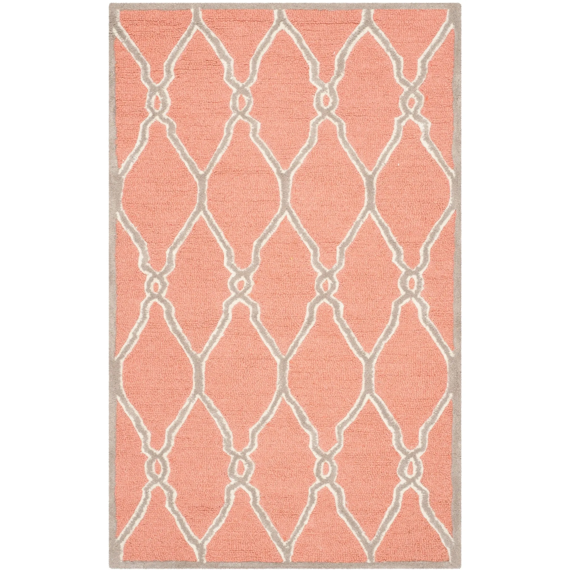 SAFAVIEH Handmade Cambridge Richtsje Moroccan Trellis Wool Rug
