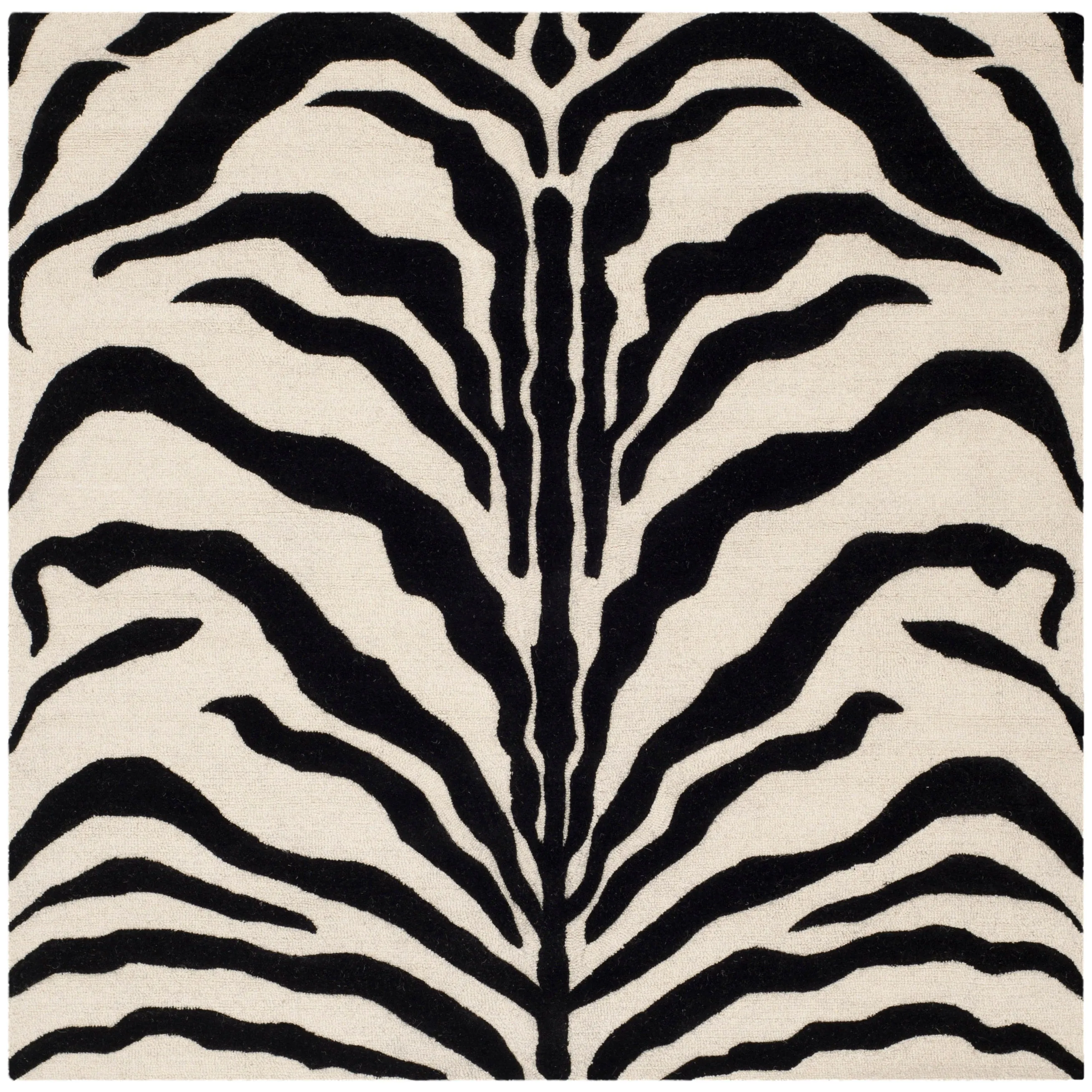 SAFAVIEH Handmade Cambridge Rikey Animal Print Wool Rug