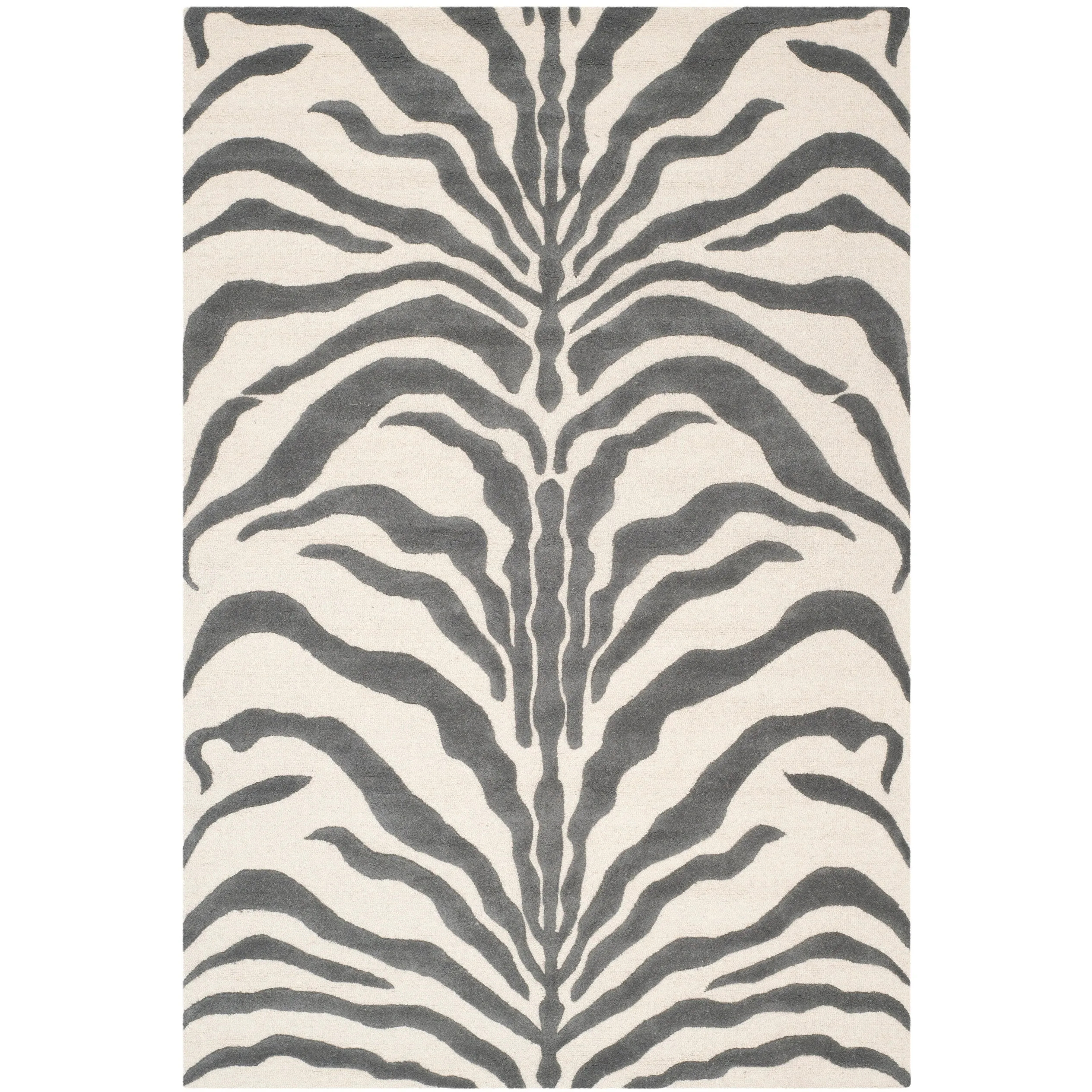 SAFAVIEH Handmade Cambridge Rikey Animal Print Wool Rug