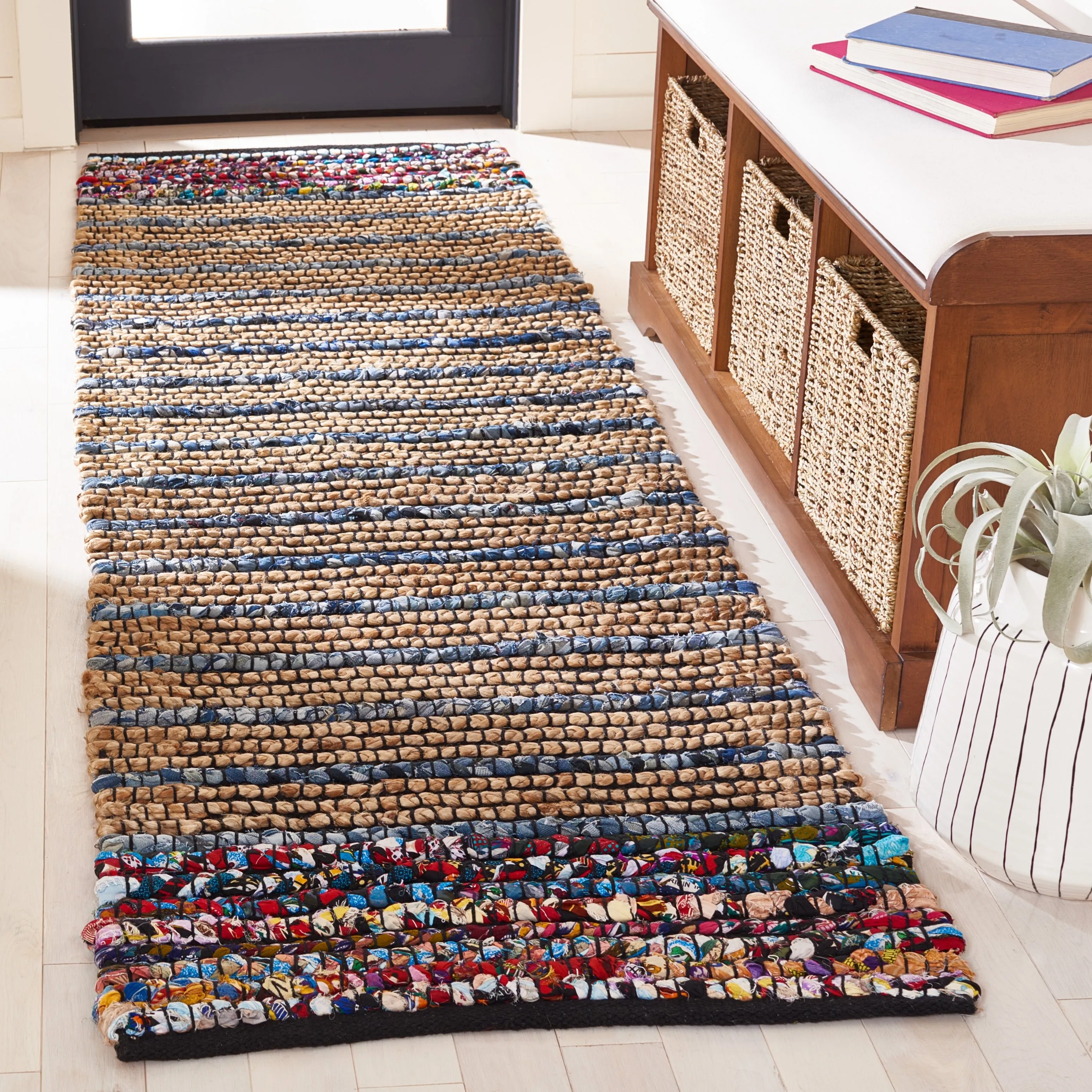 SAFAVIEH Handmade Cape Cod Dalina Boho Coastal Rug