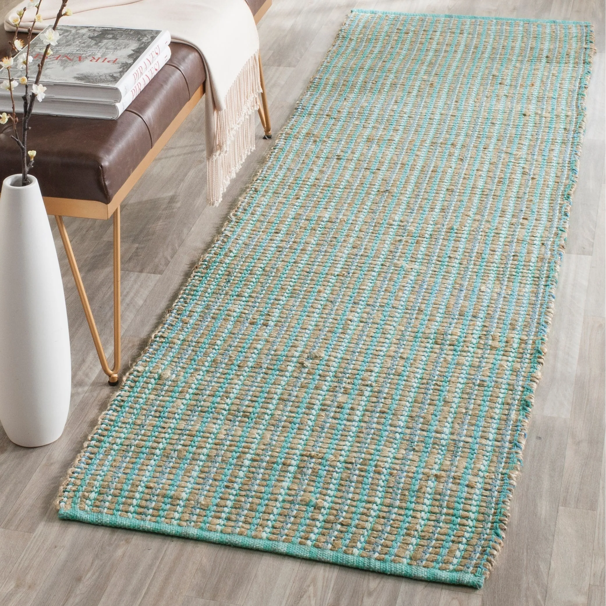 SAFAVIEH Handmade Cape Cod Imke Coastal Jute Rug