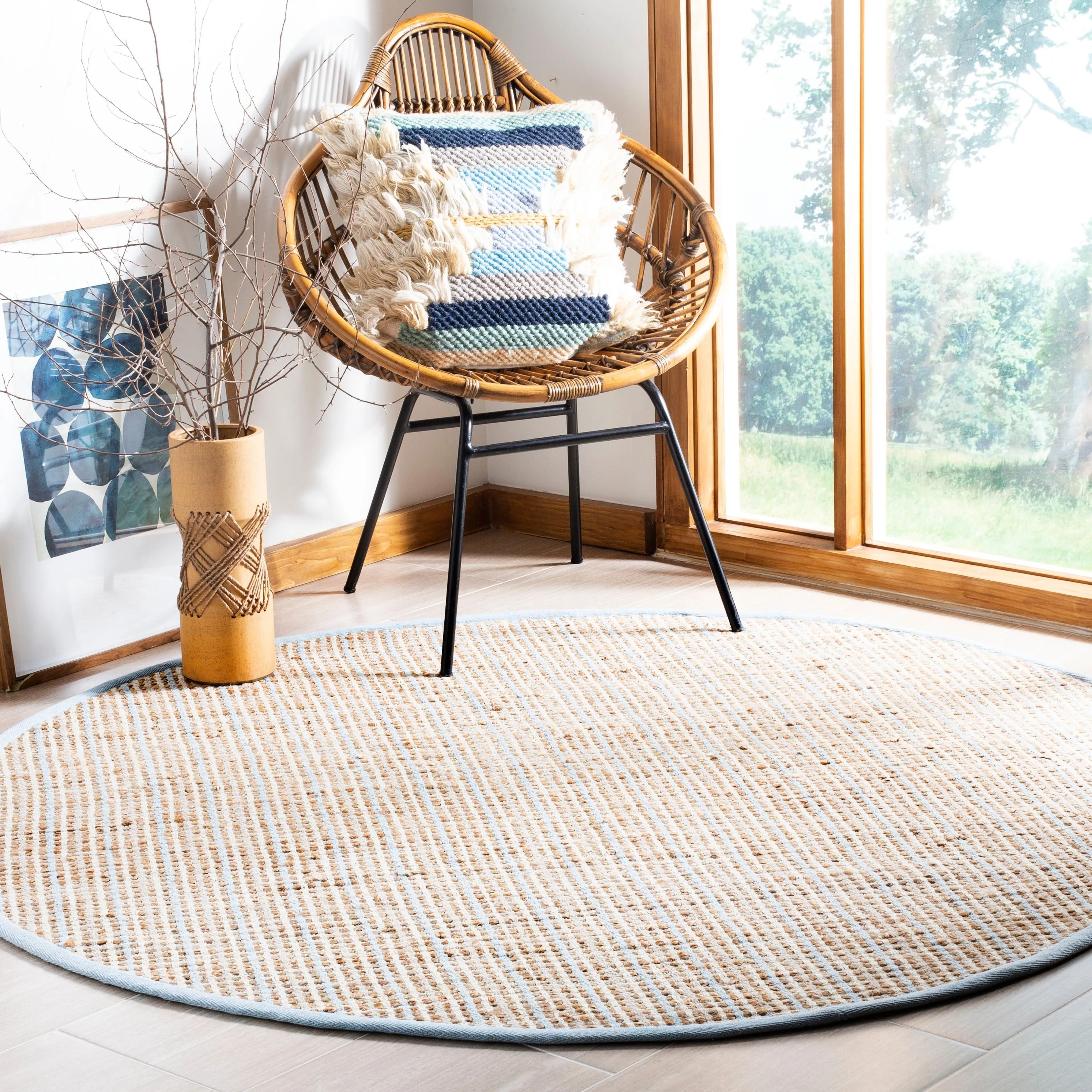 SAFAVIEH Handmade Cape Cod Imke Coastal Jute Rug