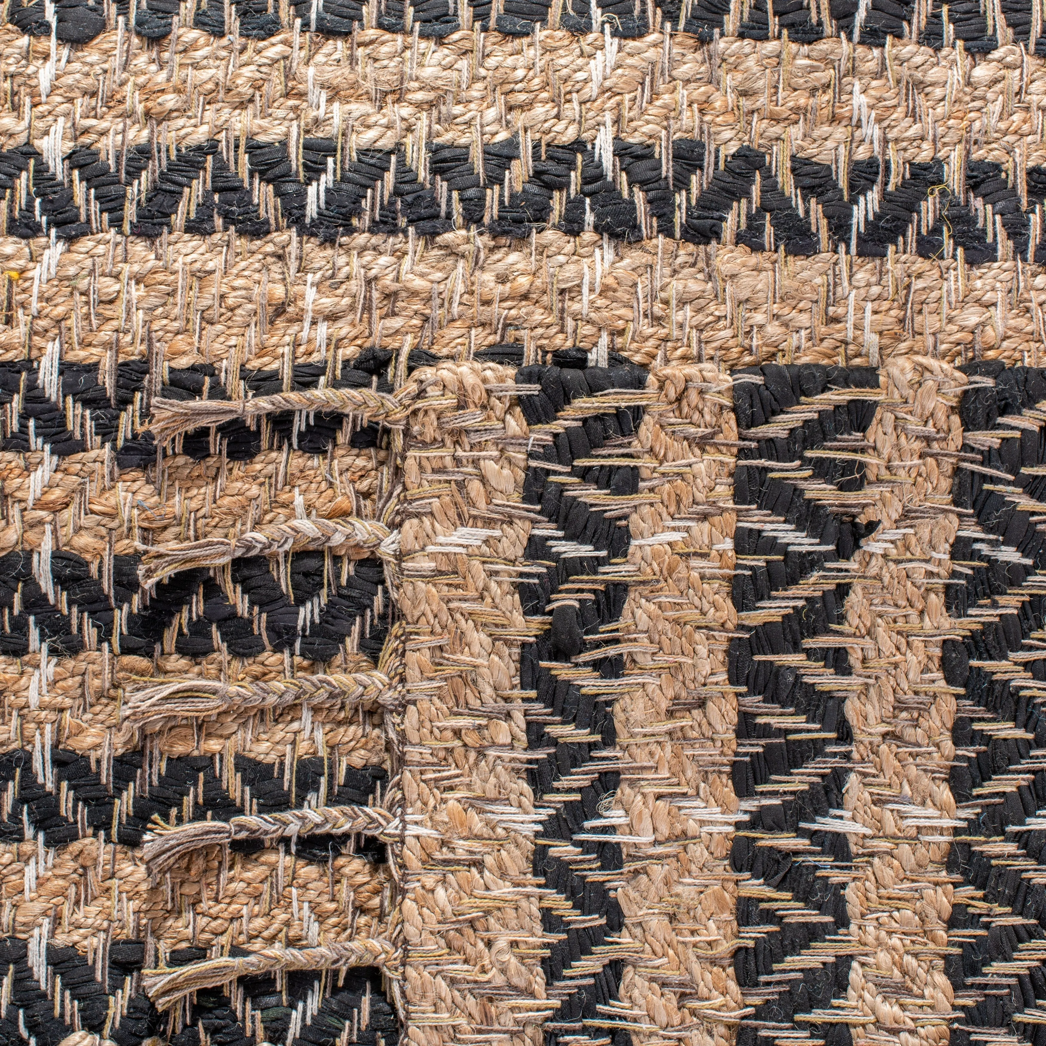 SAFAVIEH Handmade Cape Cod Lonnie Jute & Cotton Braided