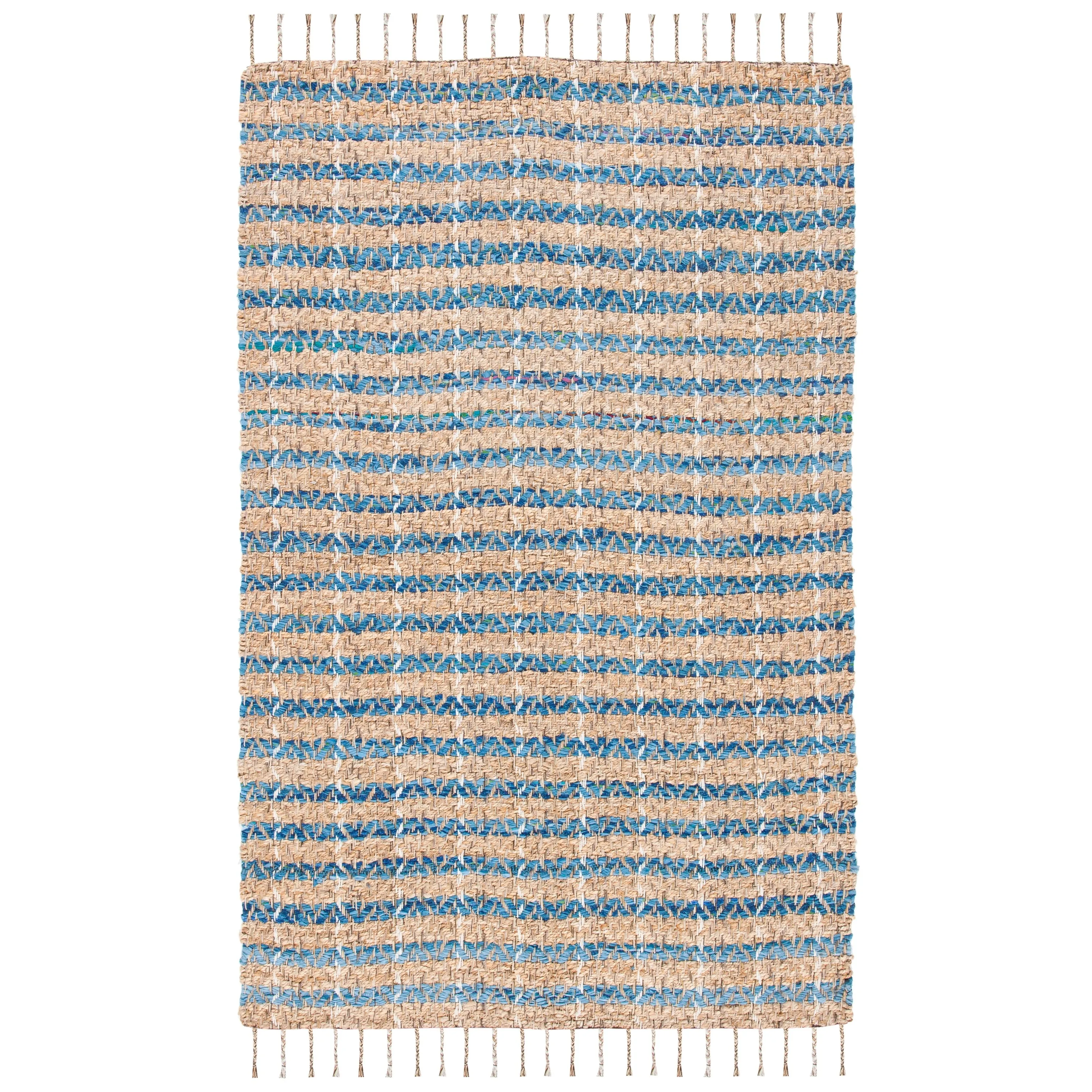 SAFAVIEH Handmade Cape Cod Lonnie Jute & Cotton Braided