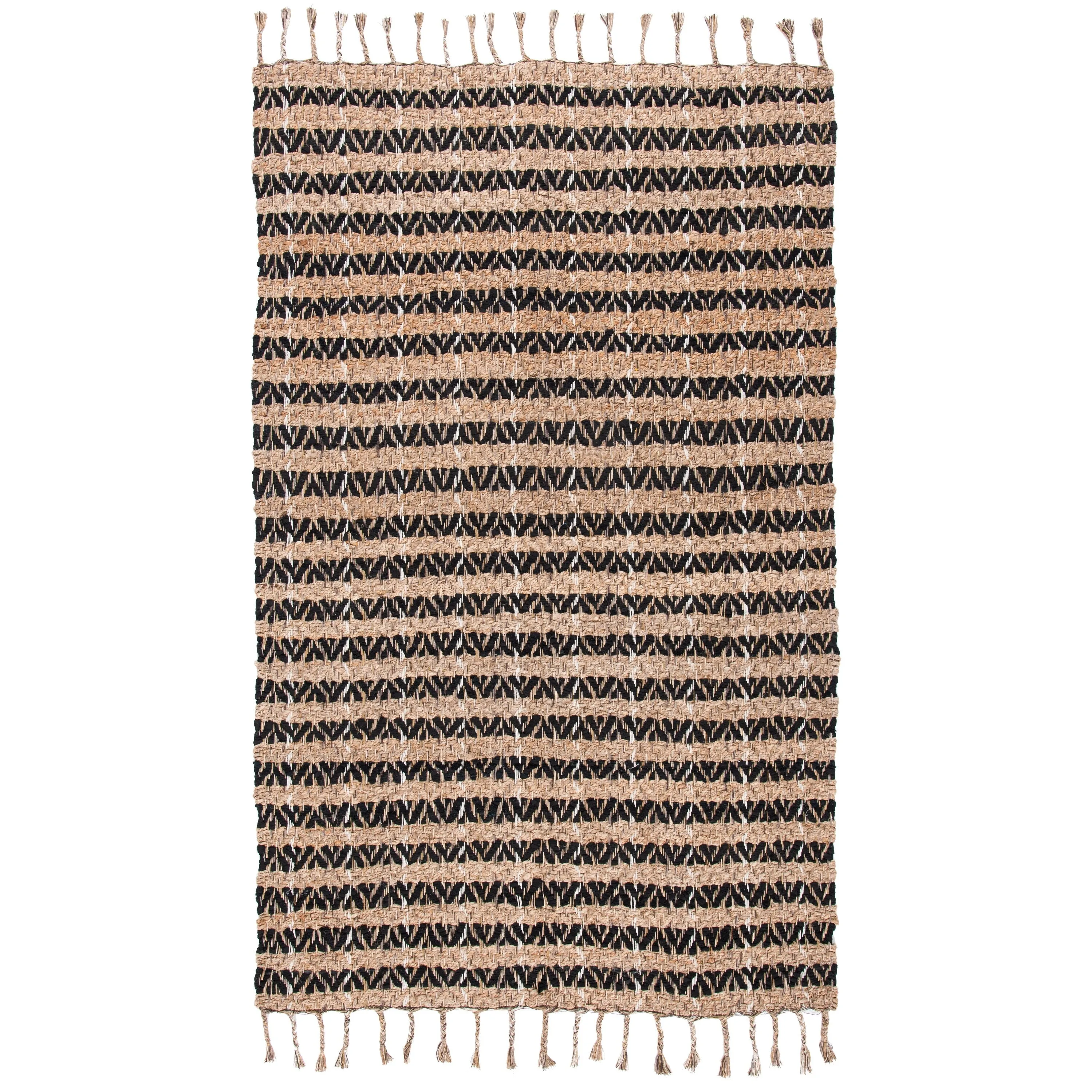 SAFAVIEH Handmade Cape Cod Lonnie Jute & Cotton Braided