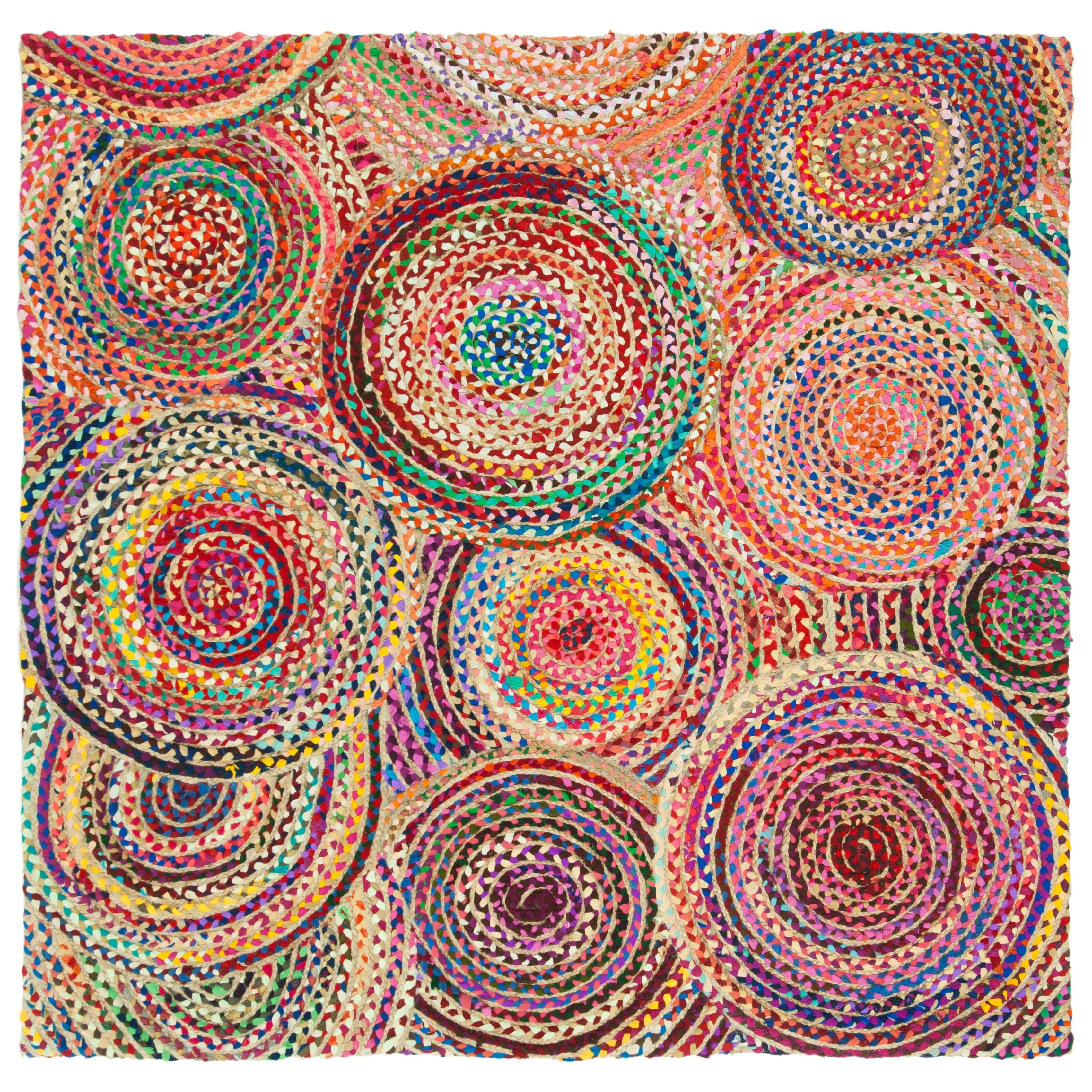 SAFAVIEH Handmade Cape Cod Mirtha Coastal Jute Rug
