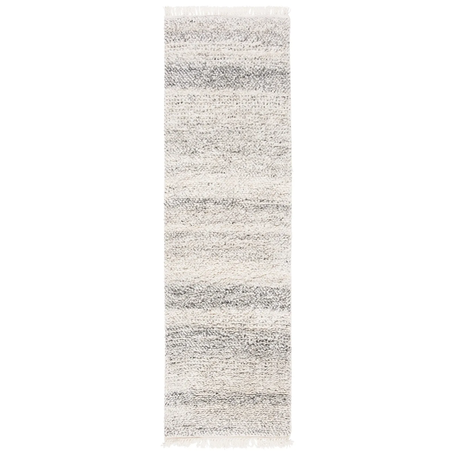 SAFAVIEH Handmade Casablanca Shag Ajshe Aqua Wool Rug