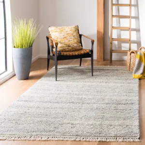 SAFAVIEH Handmade Casablanca Shag Ajshe Aqua Wool Rug